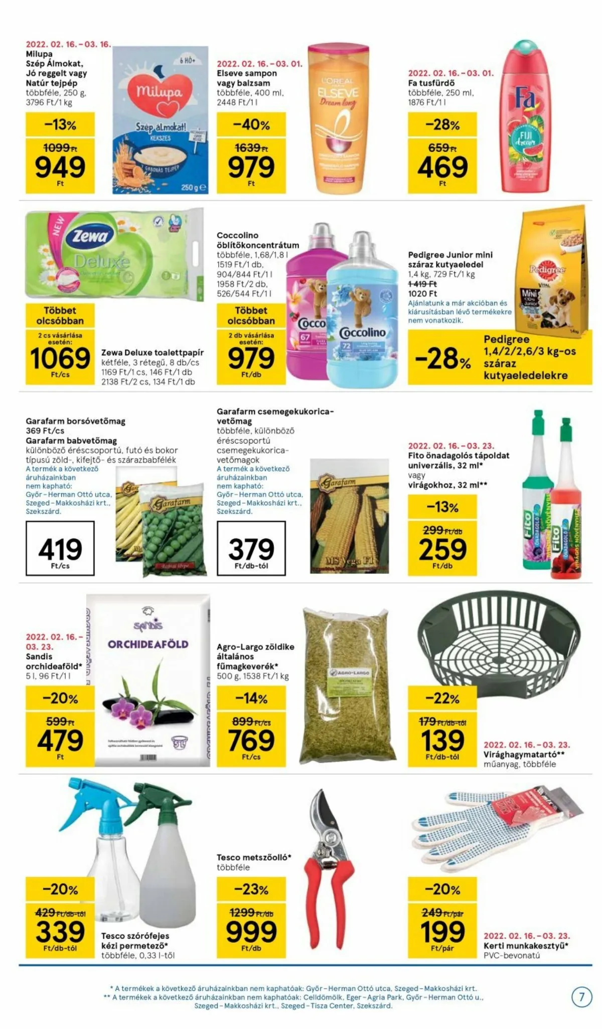 Tesco akciós újság Szupermarket 02.17–02.23 – 7. oldal