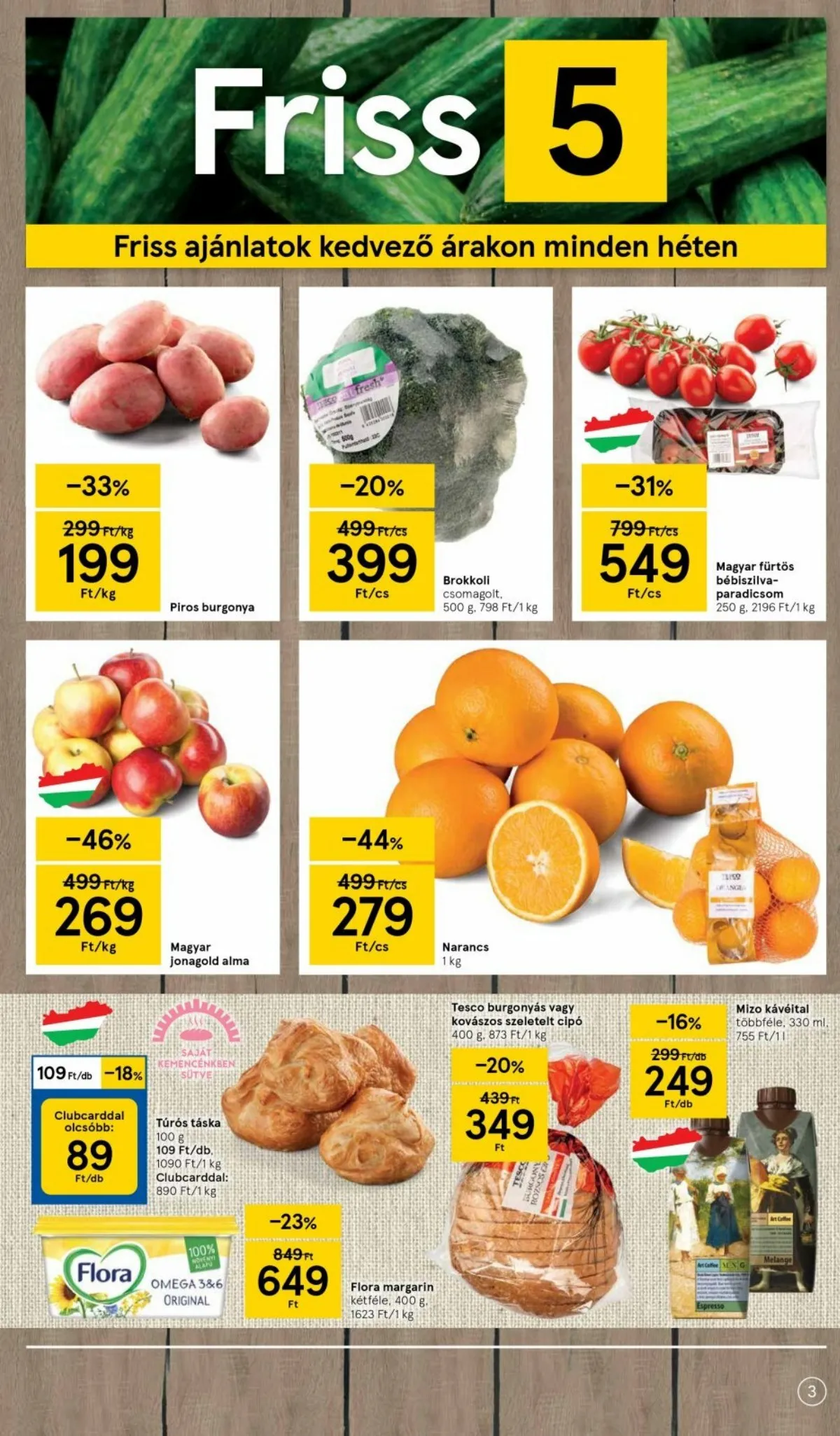 Tesco akciós újság Szupermarket 02.24–03.02 – 3. oldal
