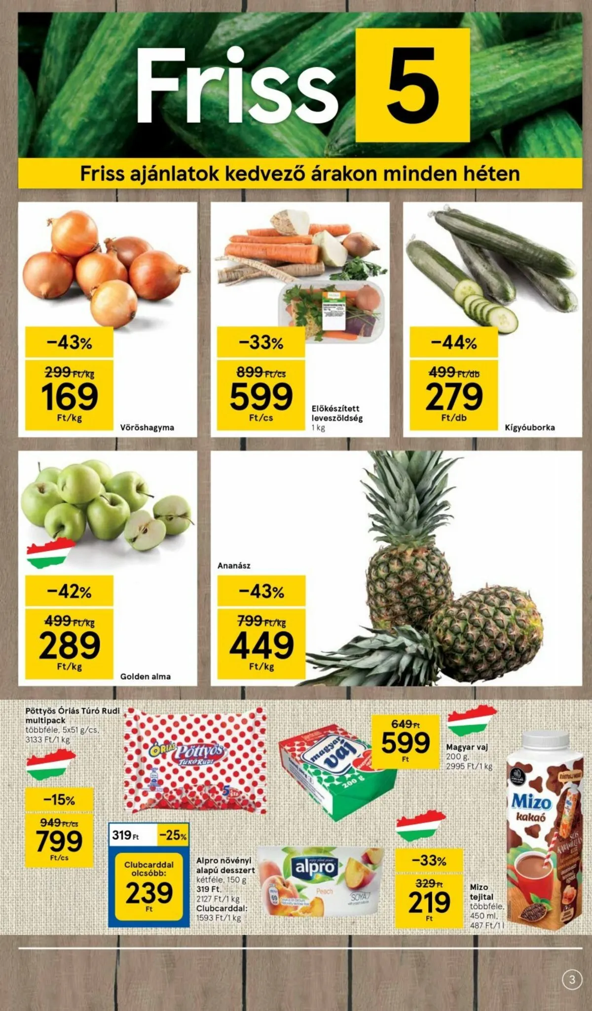 Tesco akciós újság Szupermarket 03.03–03.09 – 3. oldal