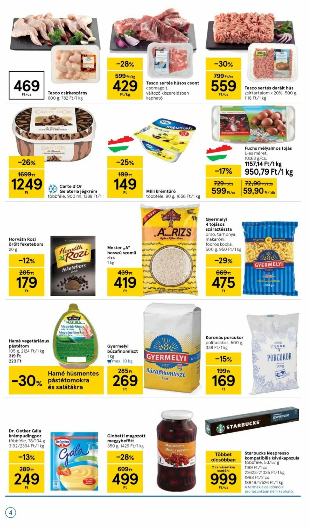 Tesco akciós újság Szupermarket 03.03–03.09 – 4. oldal