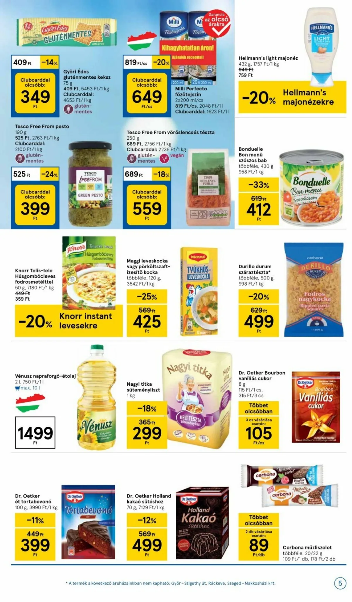 Tesco akciós újság Szupermarket 03.17–03.23 – 5. oldal