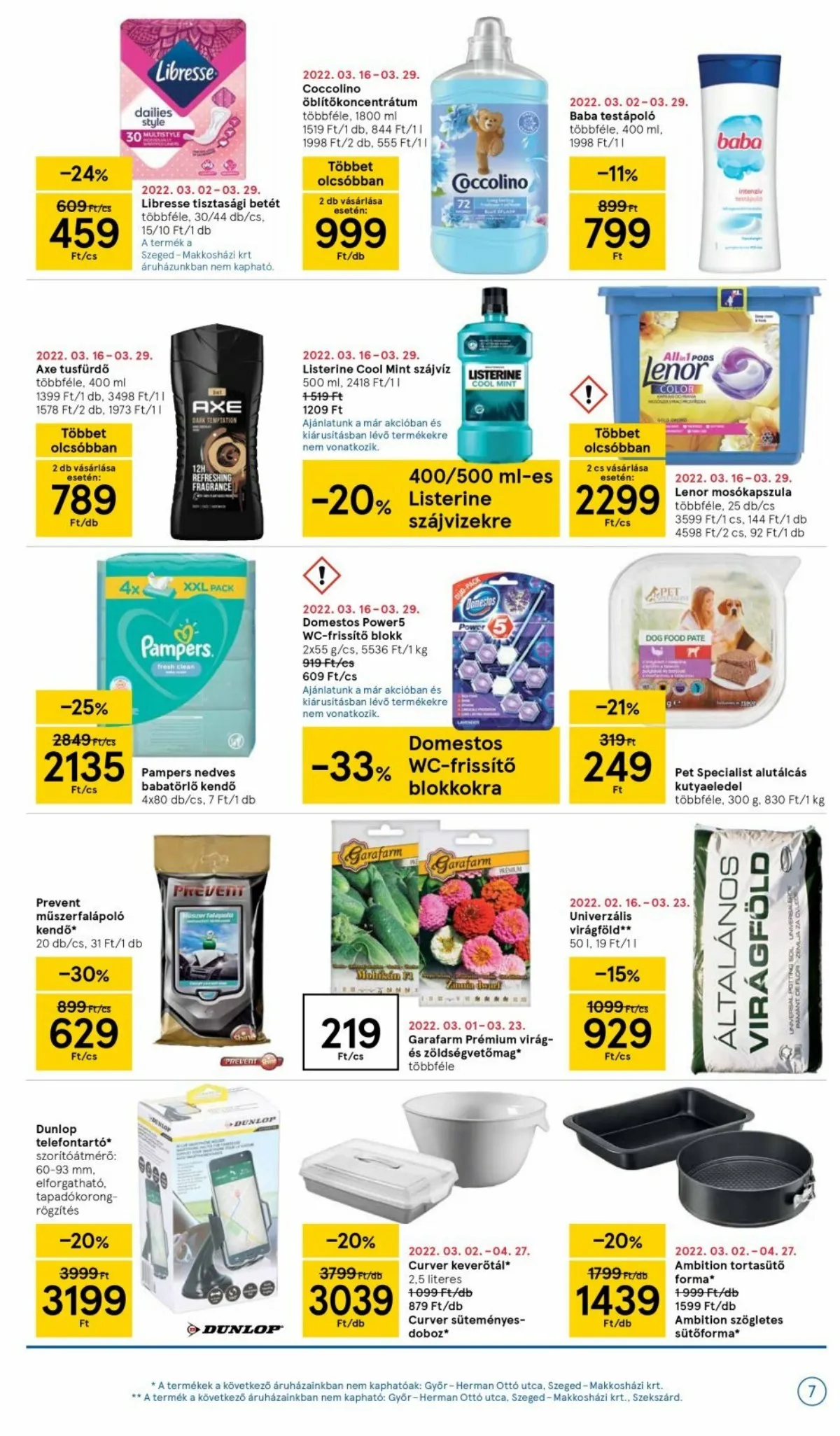 Tesco akciós újság Szupermarket 03.17–03.23 – 7. oldal