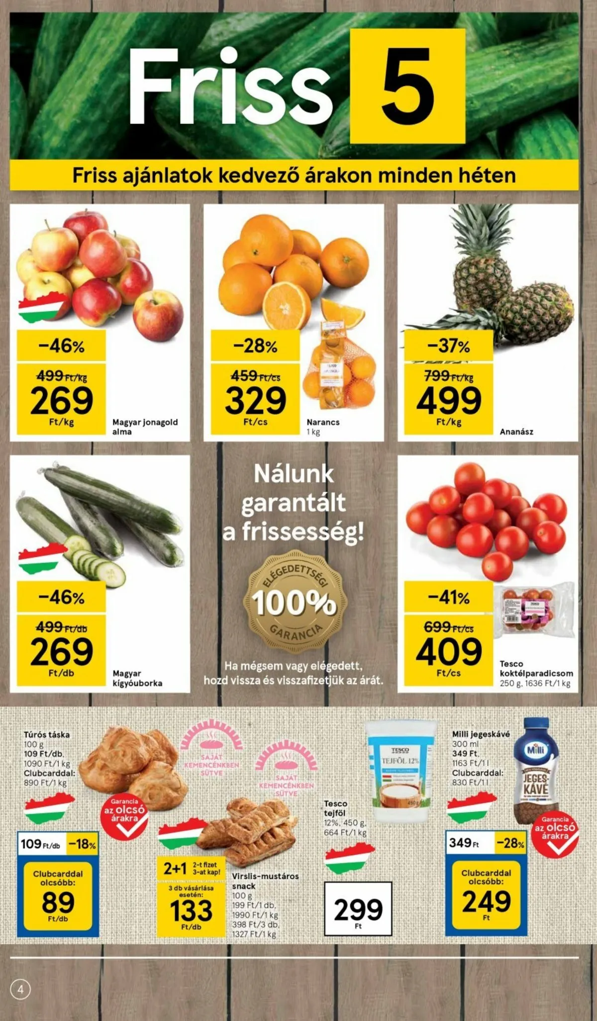 Tesco akciós újság Szupermarket 03.24–03.30 – 4. oldal