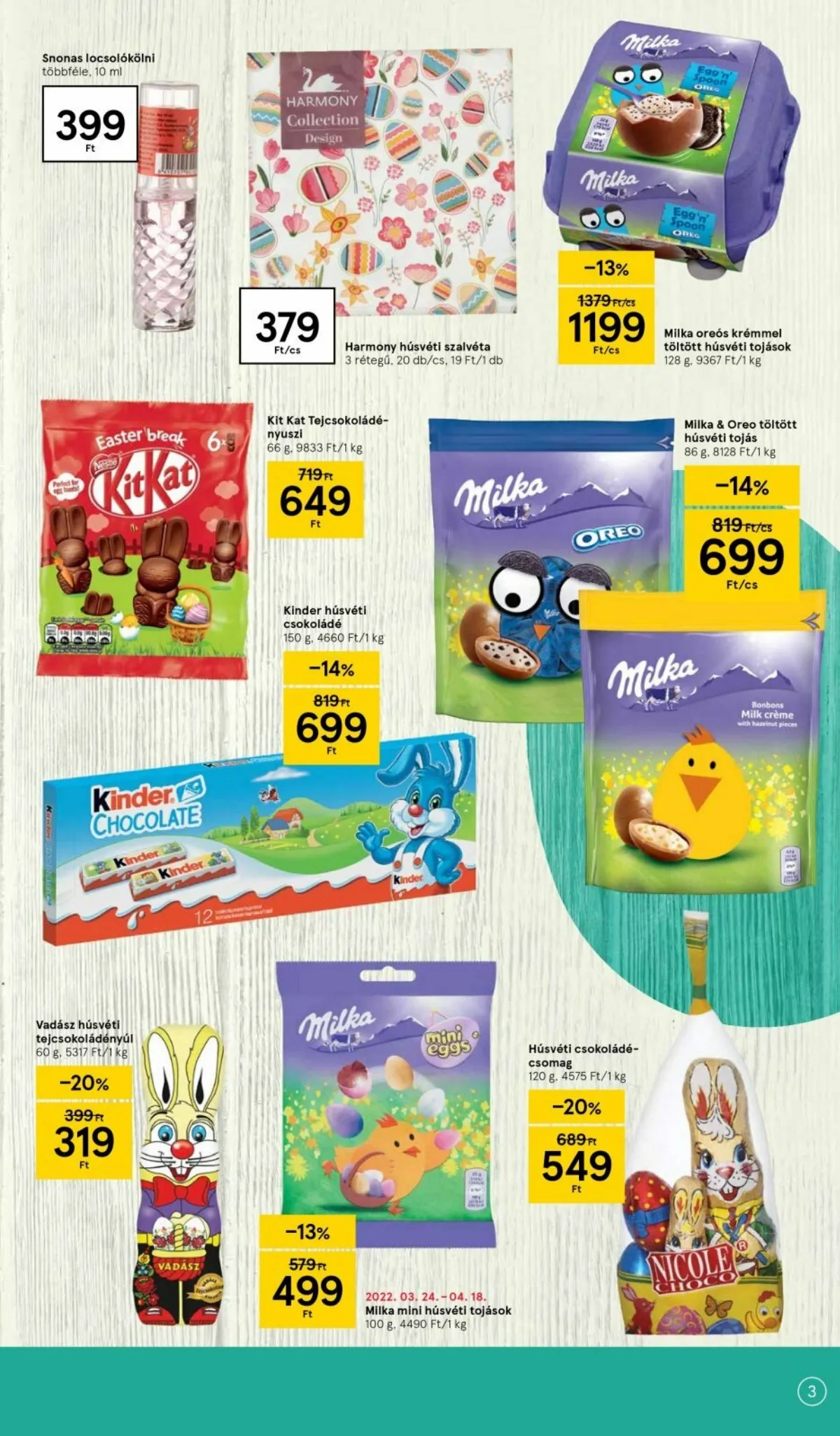 Tesco akciós újság Szupermarket 03.31–04.06 – 3. oldal