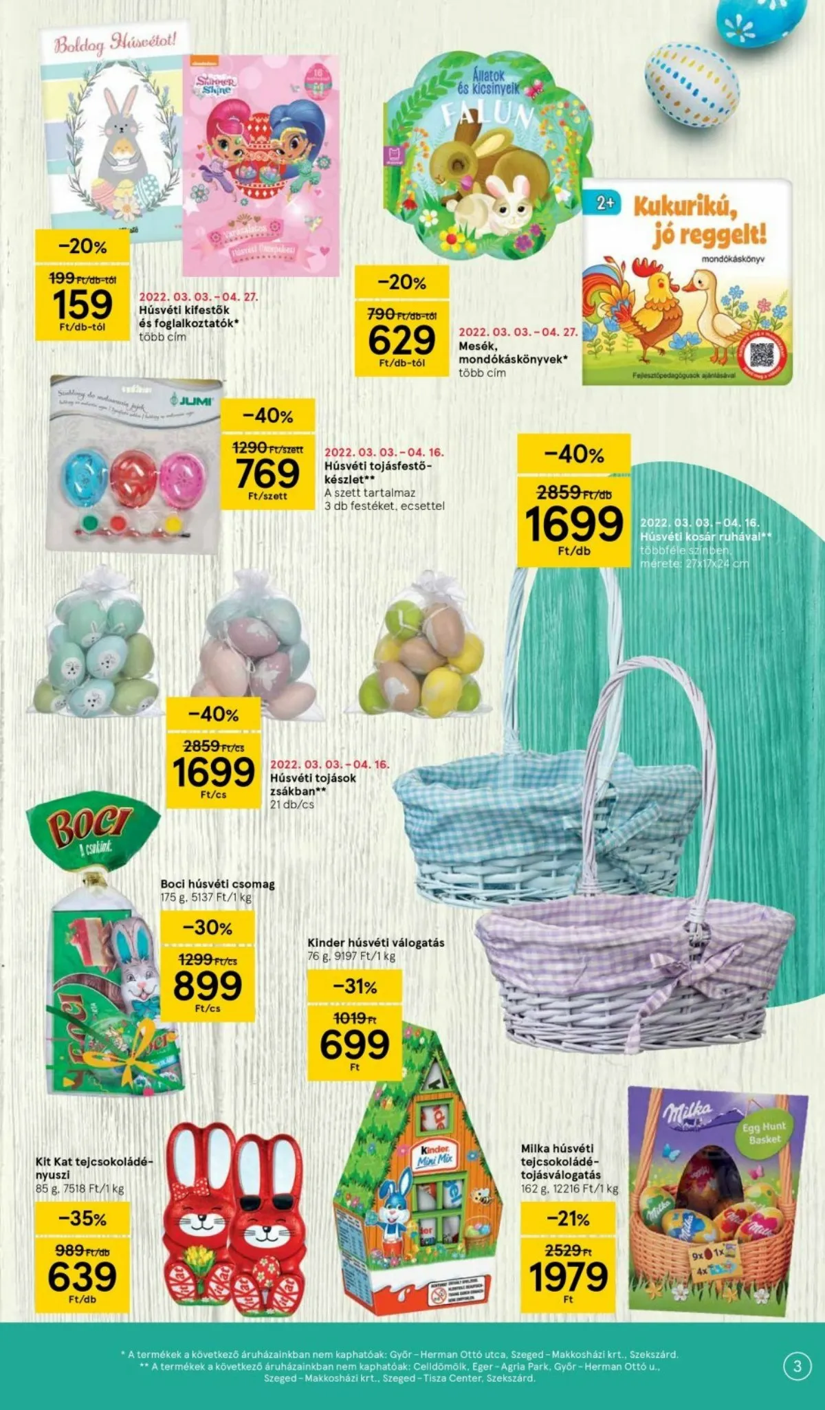 Tesco akciós újság Szupermarket 04.07–04.12 – 3. oldal