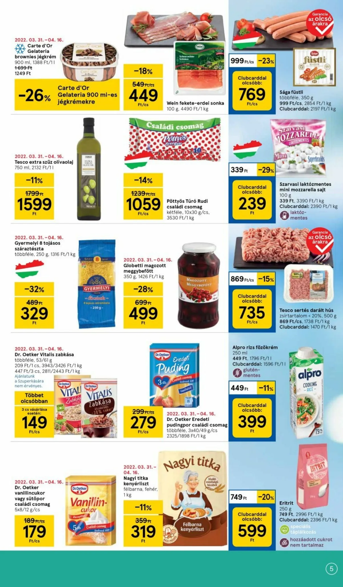 Tesco akciós újság Szupermarket 04.07–04.12 – 5. oldal