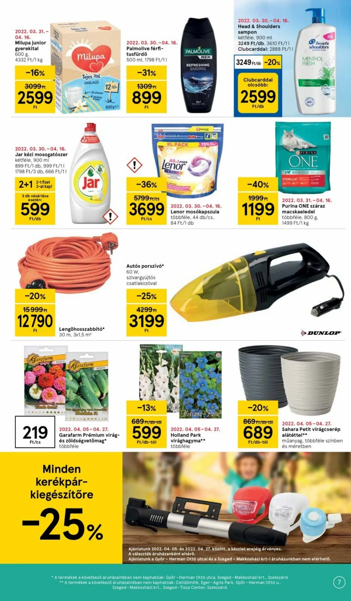 Tesco akciós újság Szupermarket 04.07–04.12 – 7. oldal