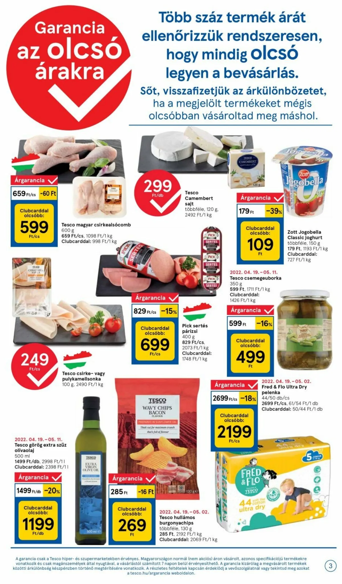 Tesco akciós újság Szupermarket 04.28–05.04 – 3. oldal