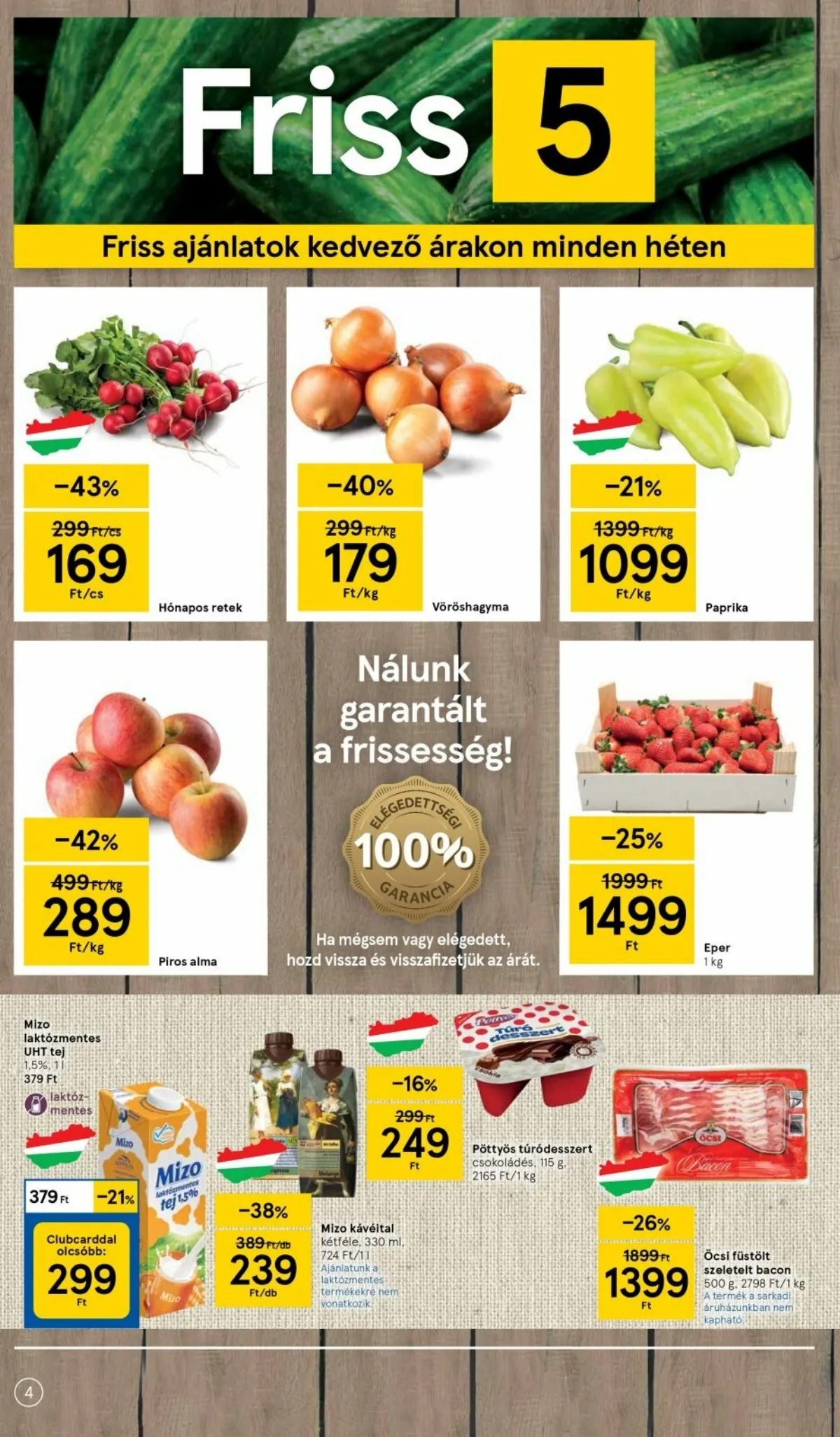 Tesco akciós újság Szupermarket 04.28–05.04 – 4. oldal