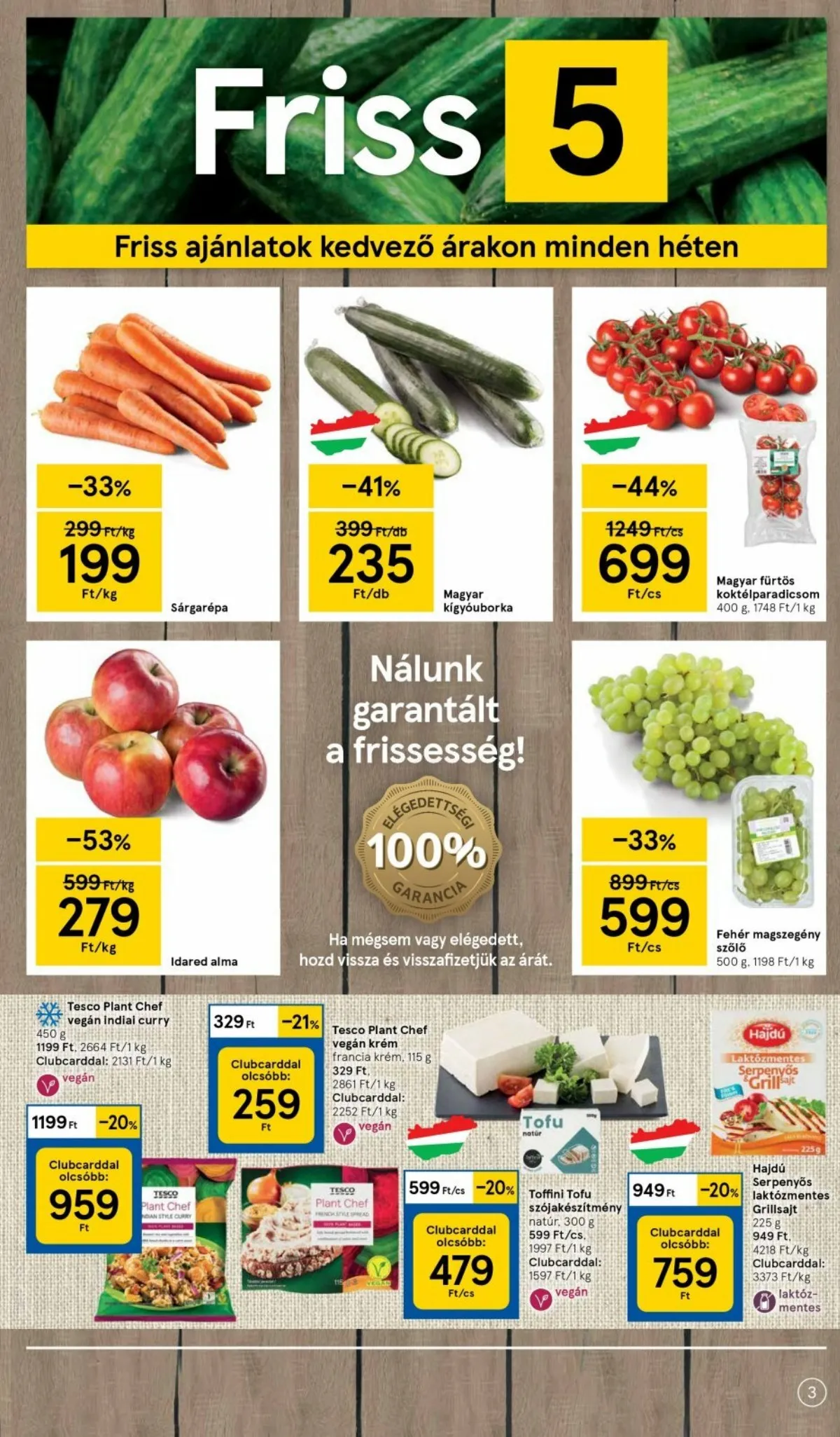 Tesco akciós újság Szupermarket 05.05–05.11 – 3. oldal