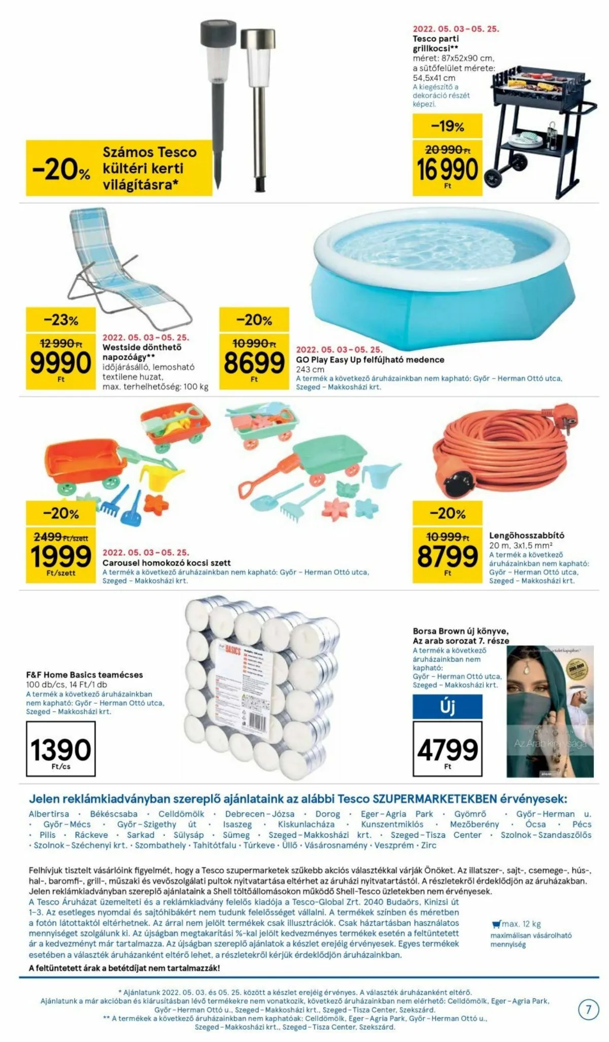 Tesco akciós újság Szupermarket 05.05–05.11 – 7. oldal