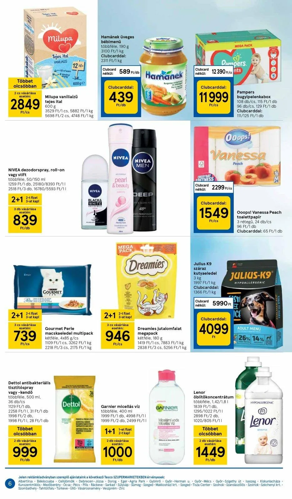 Tesco akciós újság Szupermarket 09.01–09.07 – 6. oldal