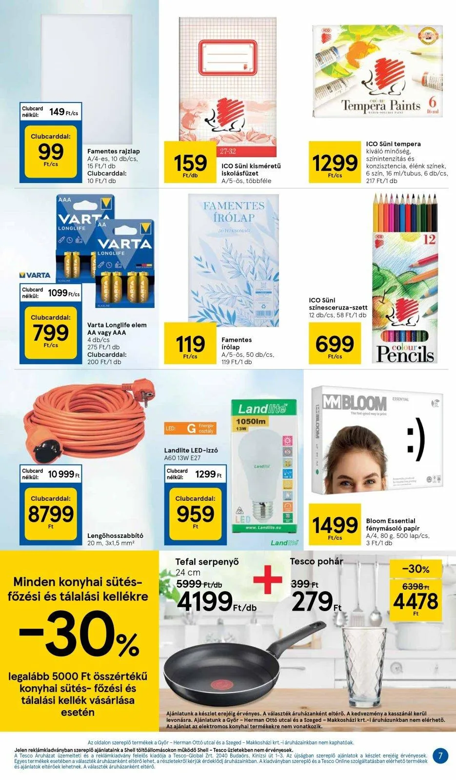 Tesco akciós újság Szupermarket 09.01–09.07 – 7. oldal