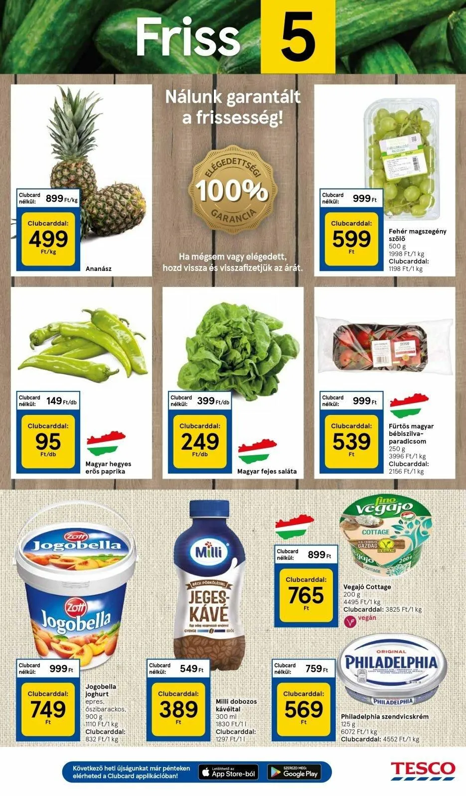 Tesco akciós újság Szupermarket 05.04–05.10 – 3. oldal