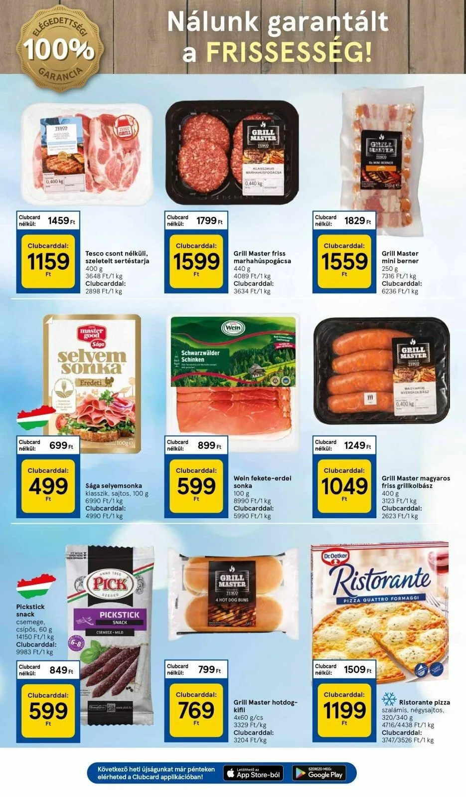 Tesco akciós újság Szupermarket 05.04–05.10 – 4. oldal