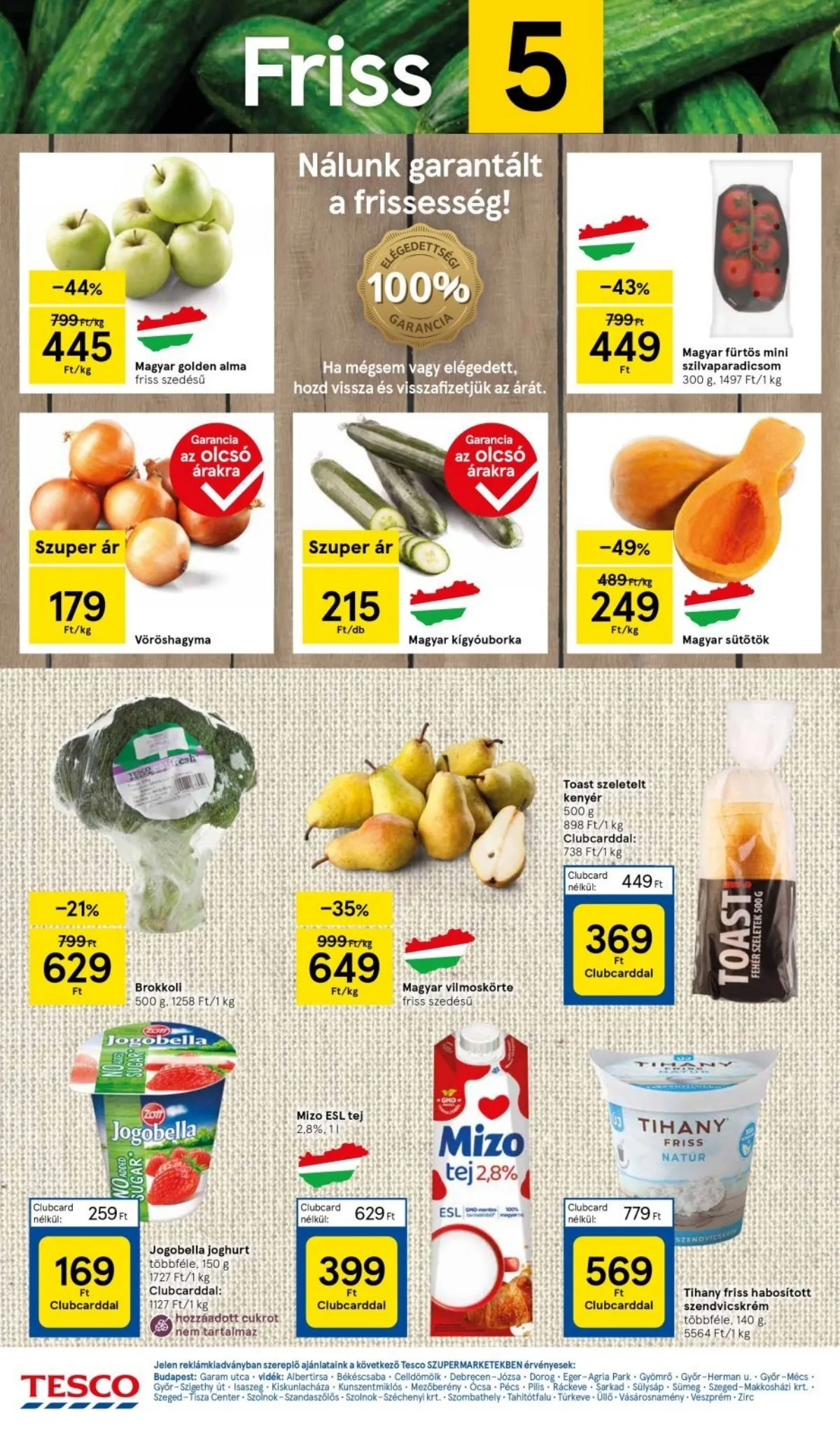 Tesco akciós újság Szupermarket 09.12–09.18 – 4. oldal