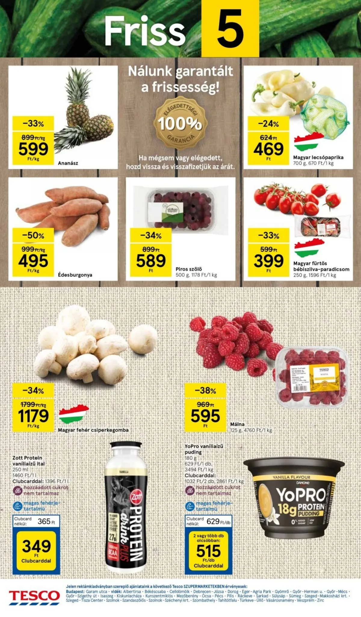 Tesco akciós újság Szupermarket 09.19–09.25 – 4. oldal