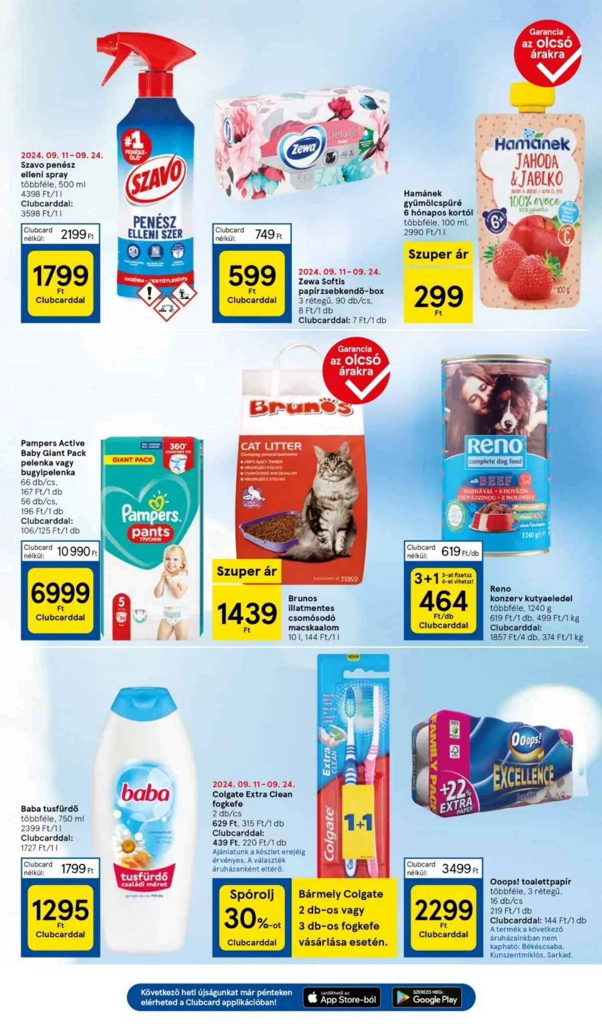Tesco akciós újság Szupermarket 09.19–09.25 – 7. oldal