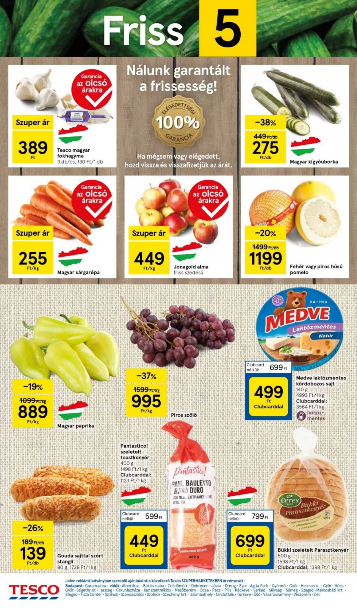Tesco akciós újság Szupermarket 10.03–10.09 – 4. oldal