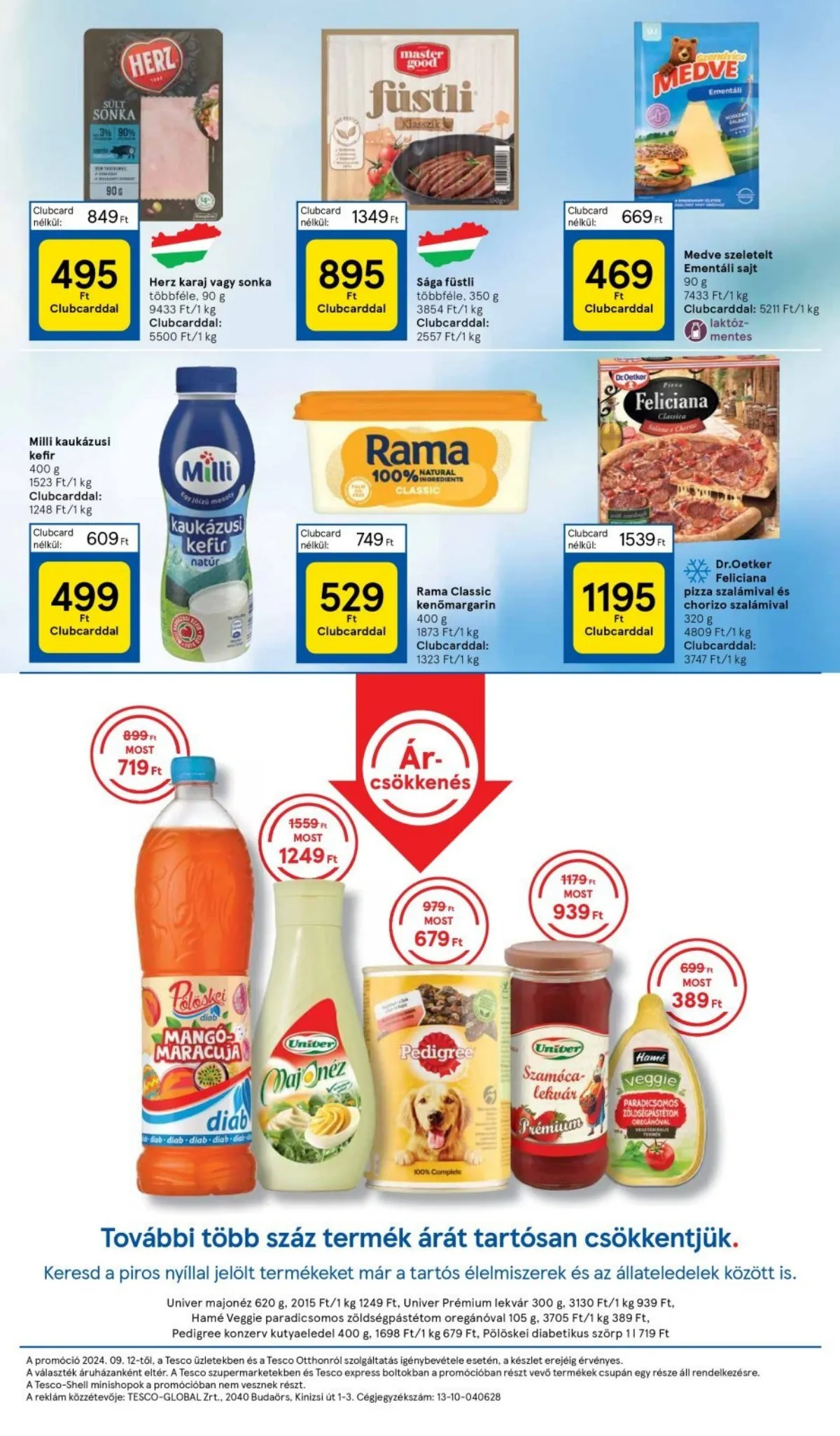 Tesco akciós újság Szupermarket 10.10–10.16 – 3. oldal