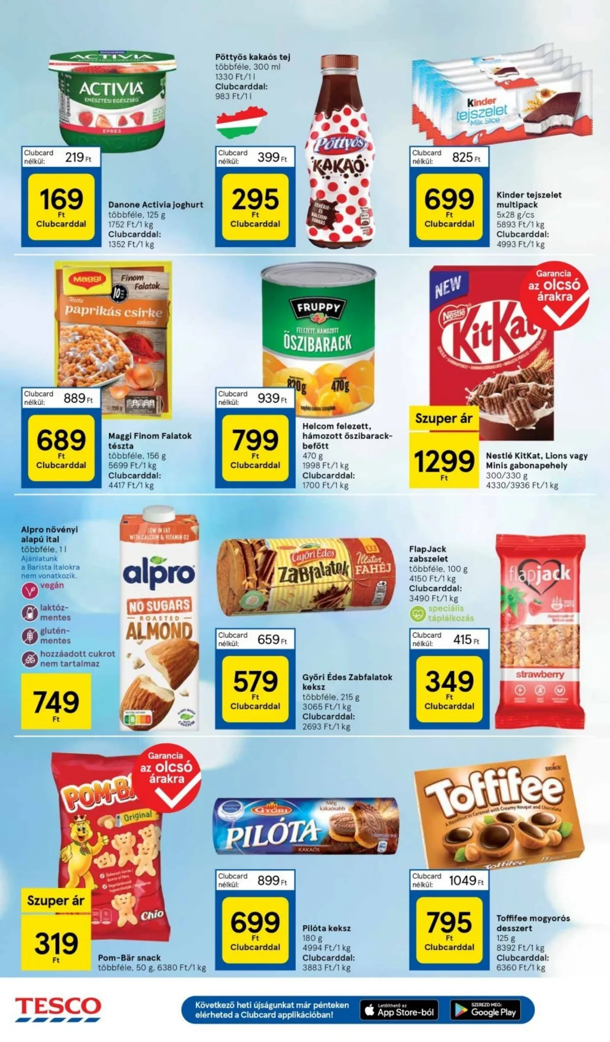 Tesco akciós újság Szupermarket 10.10–10.16 – 4. oldal