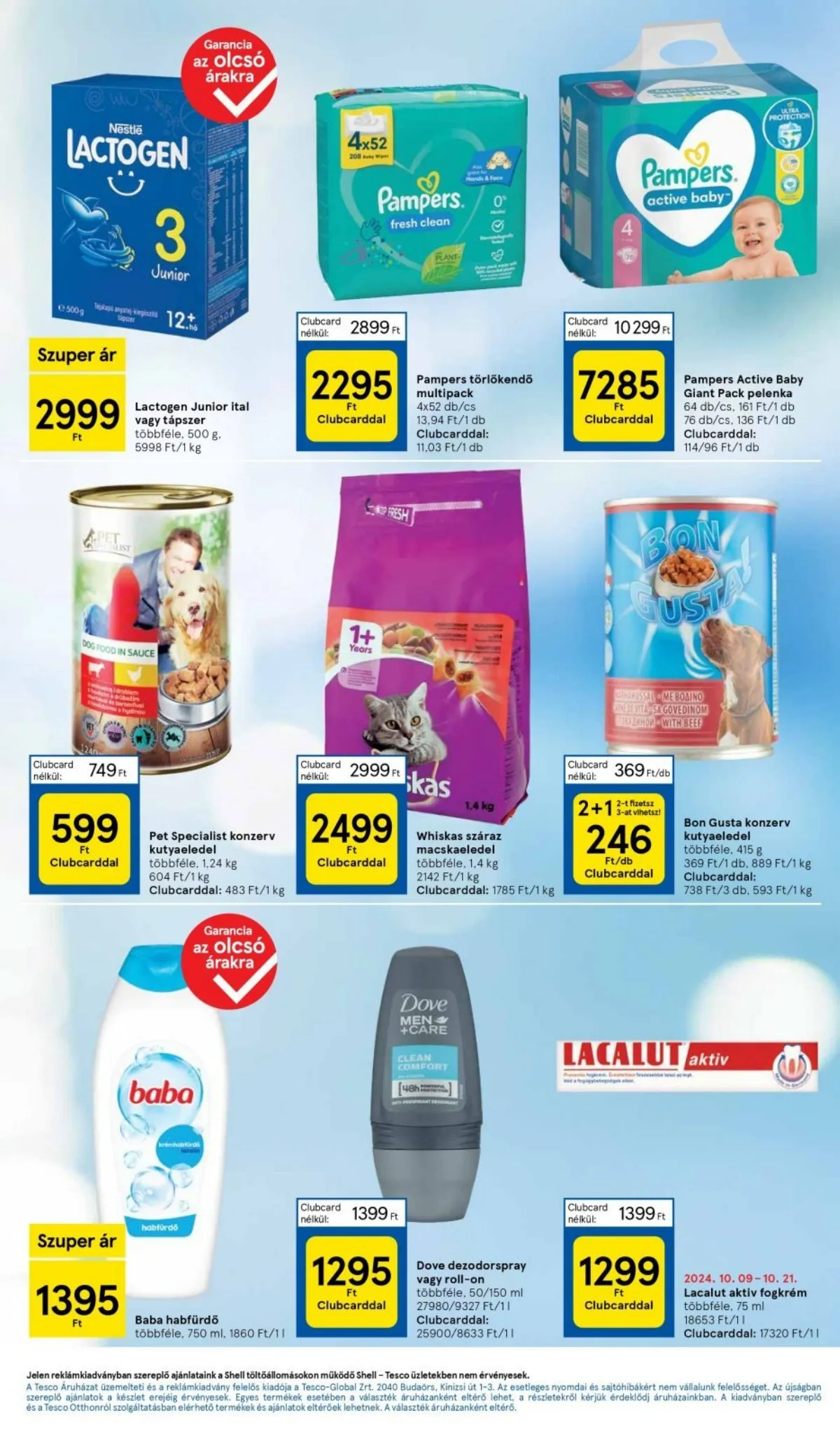 Tesco akciós újság Szupermarket 10.17–10.23 – 7. oldal