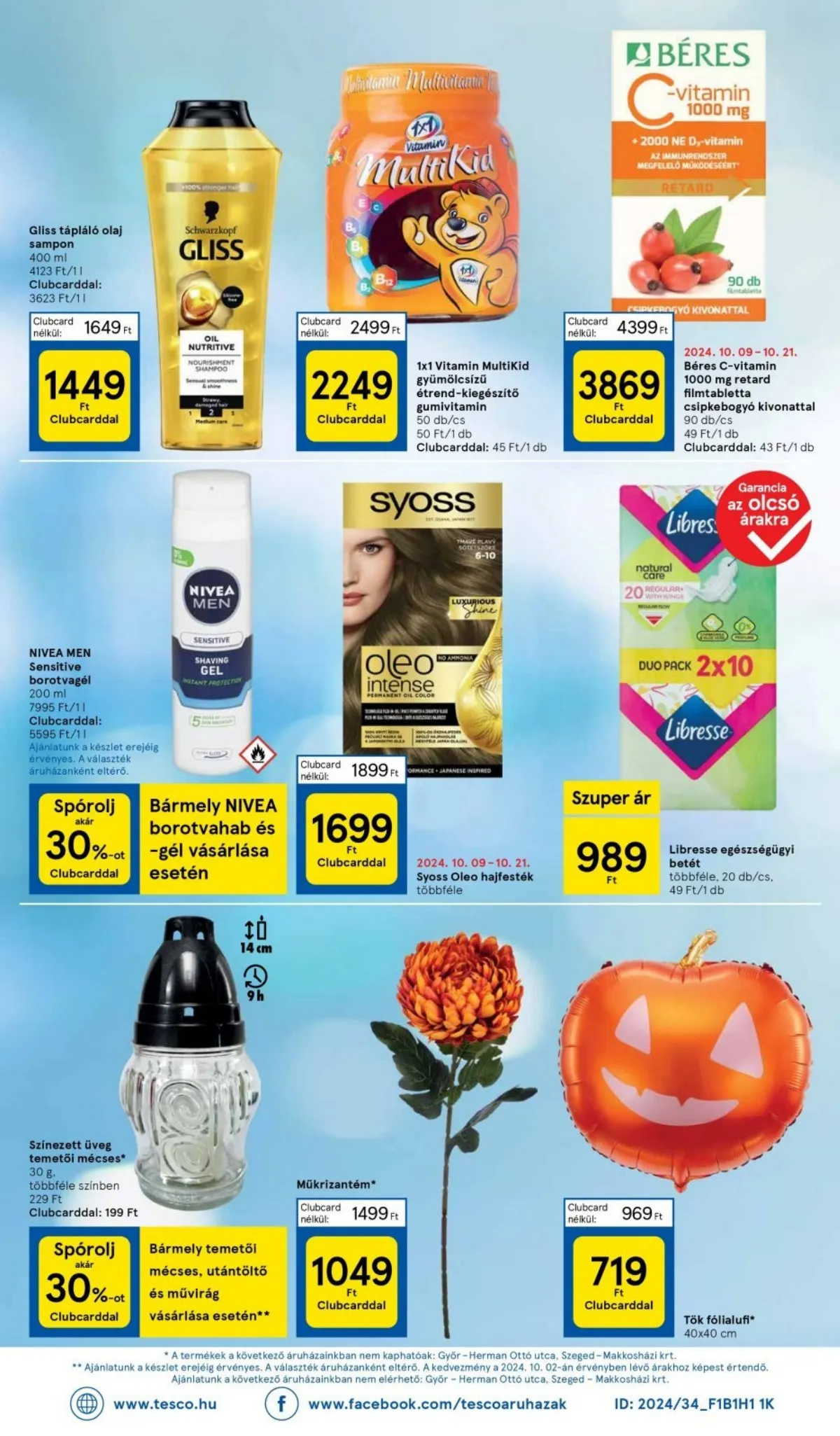 Tesco akciós újság Szupermarket 10.17–10.23 – 8. oldal