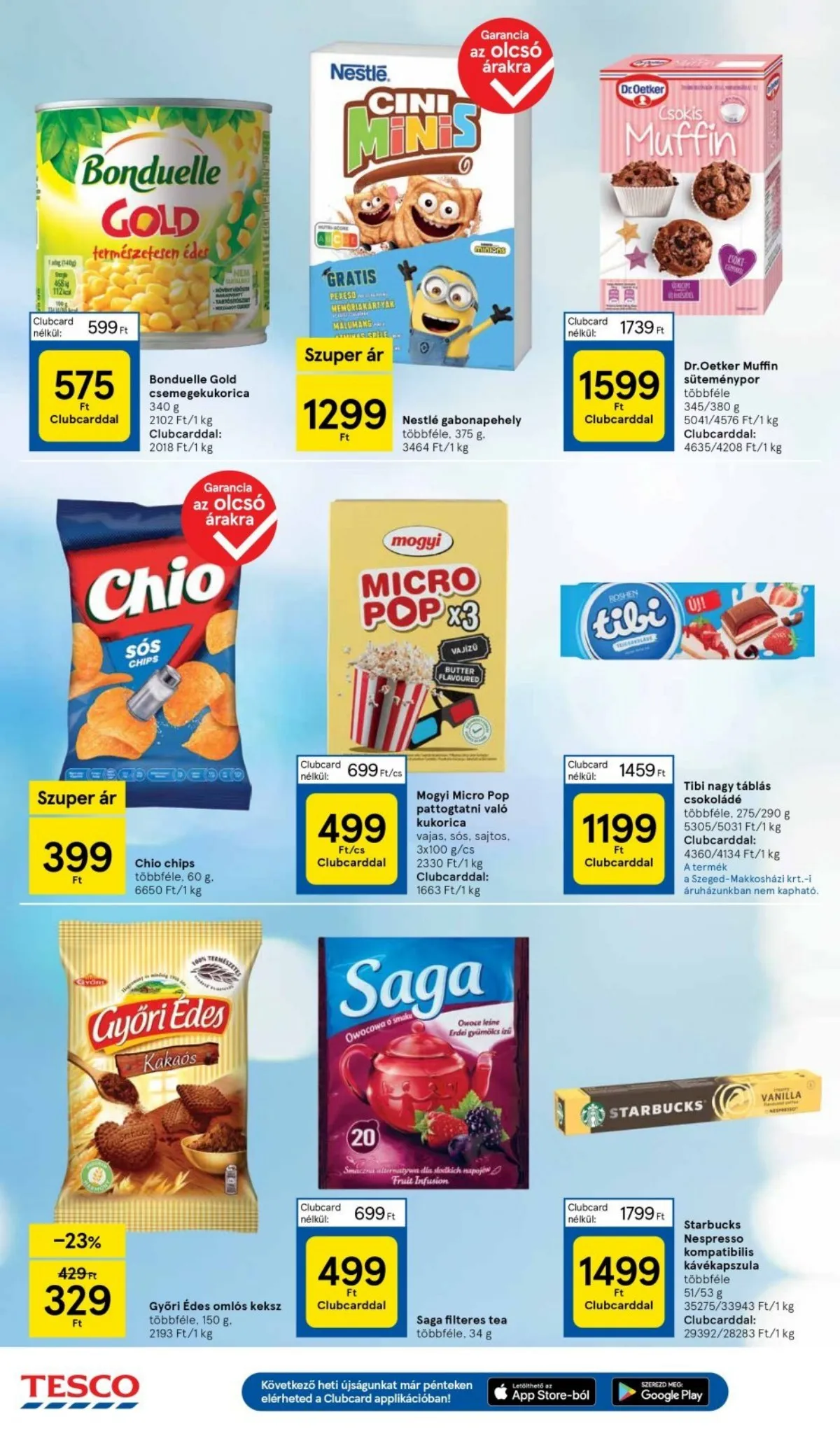 Tesco akciós újság Szupermarket 10.24–10.30 – 4. oldal