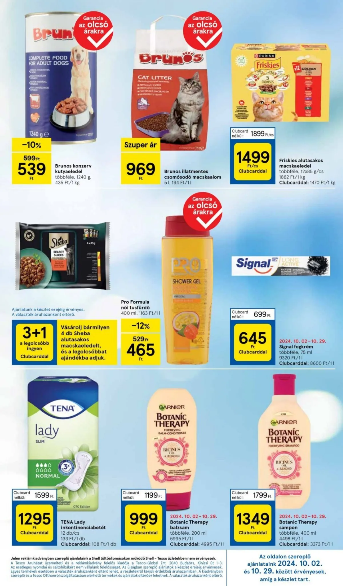 Tesco akciós újság Szupermarket 10.24–10.30 – 7. oldal