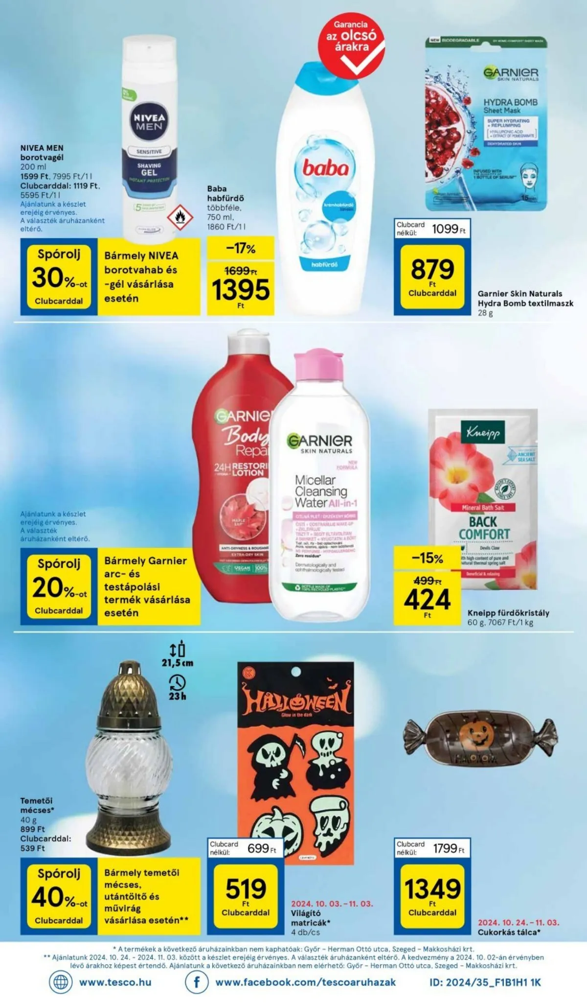 Tesco akciós újság Szupermarket 10.24–10.30 – 8. oldal