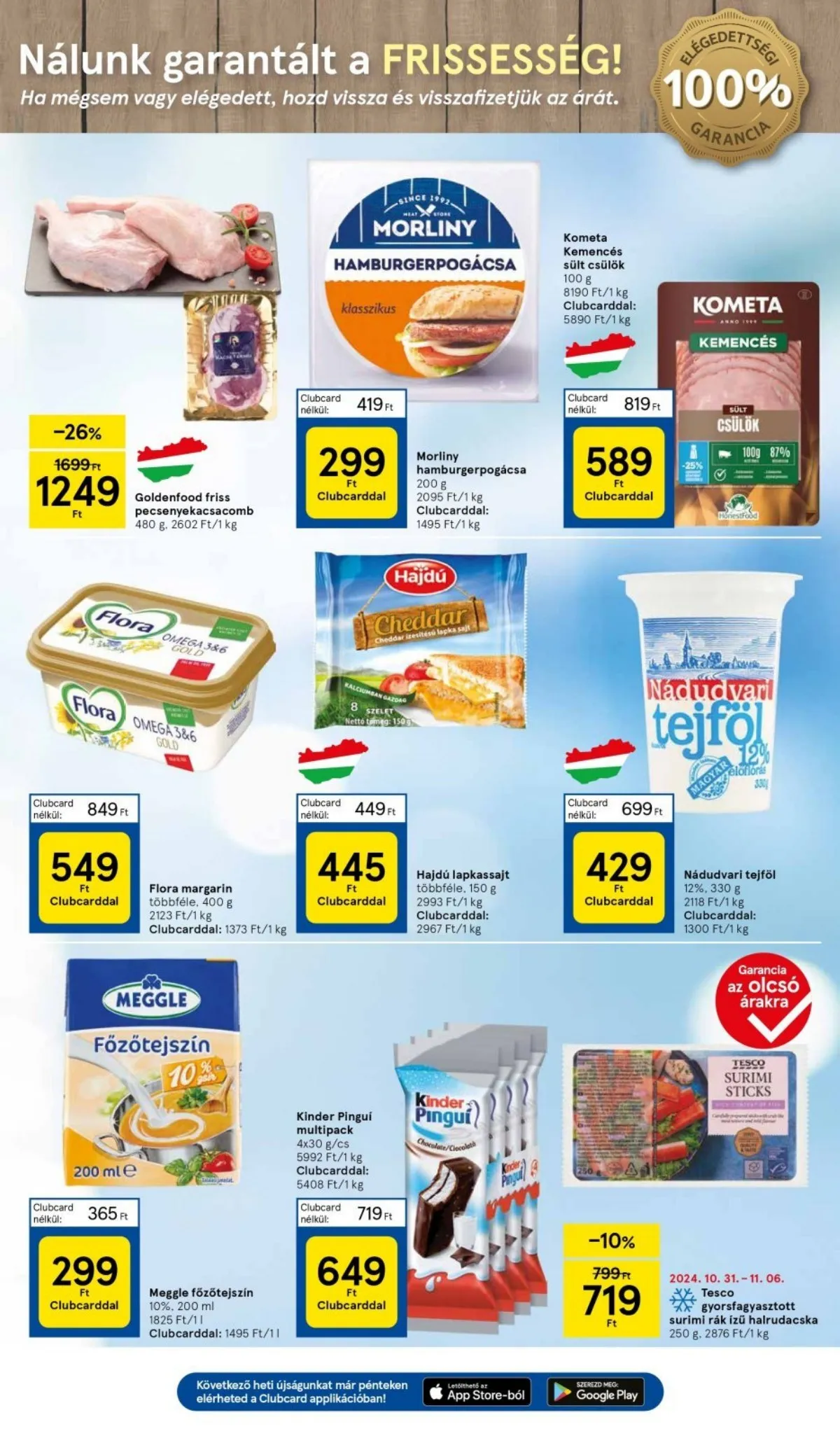 Tesco akciós újság Szupermarket 10.31–11.06 – 3. oldal