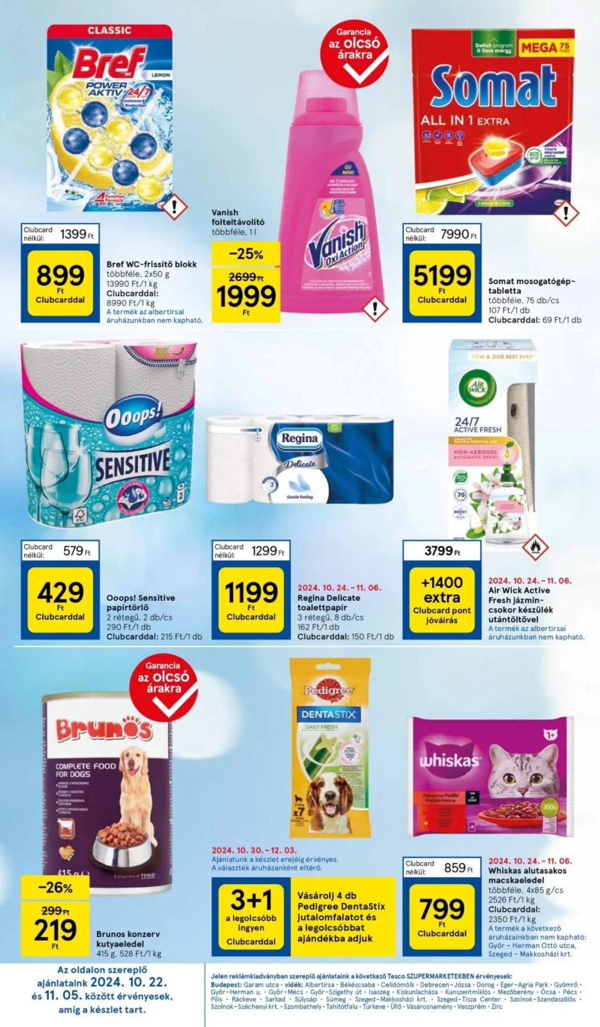 Tesco akciós újság Szupermarket 10.31–11.06 – 6. oldal