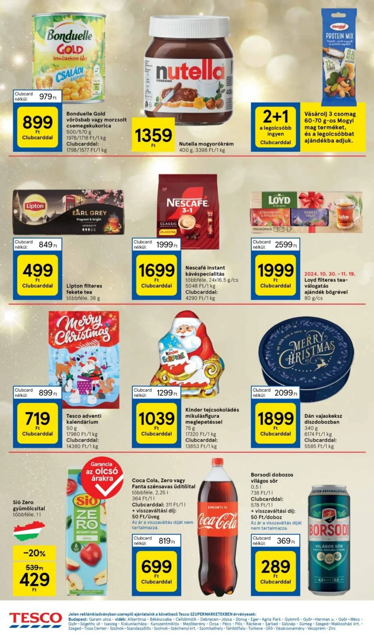 Tesco akciós újság Szupermarket 11.14–11.20 – 4. oldal