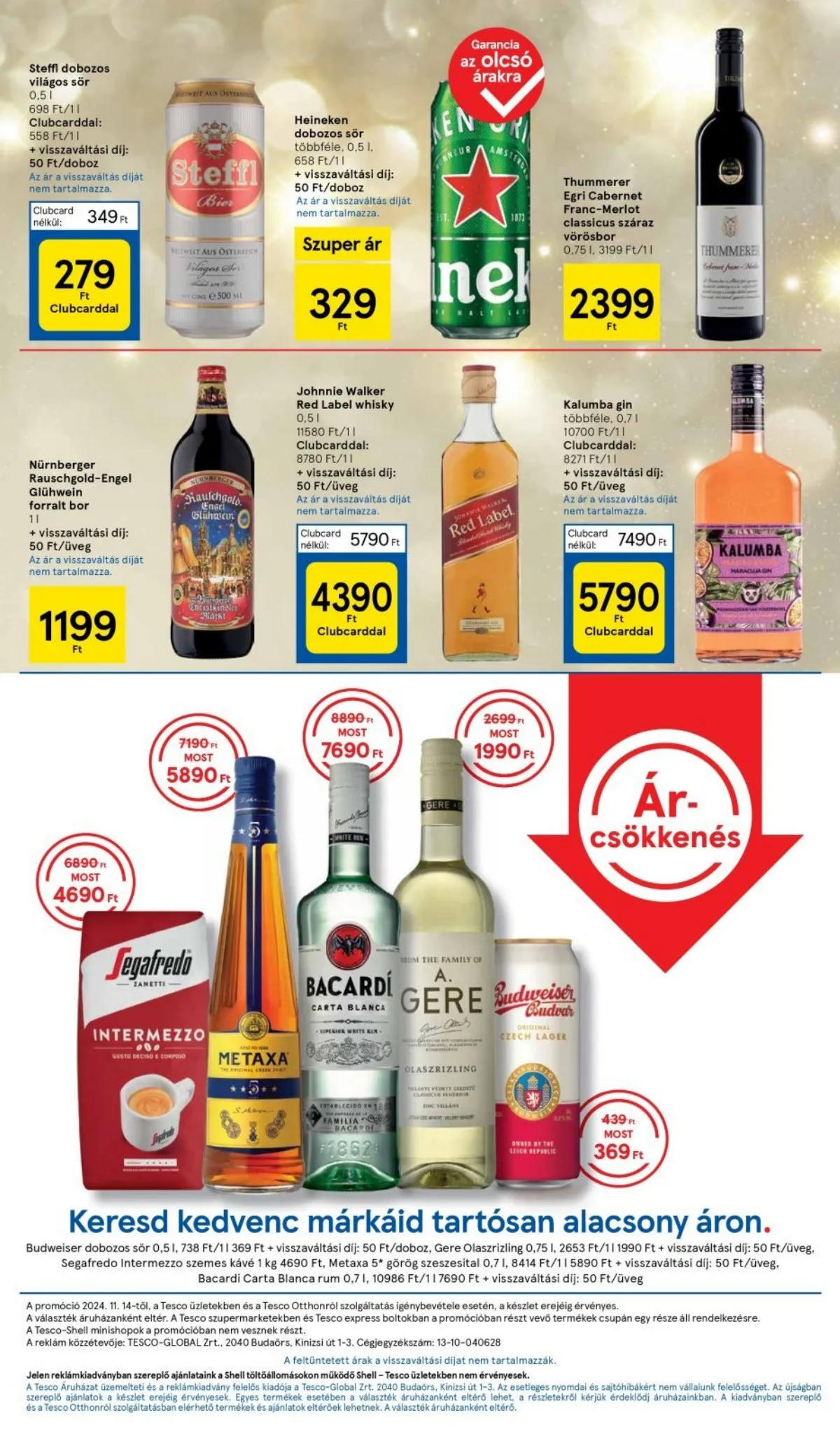 Tesco akciós újság Szupermarket 11.14–11.20 – 5. oldal