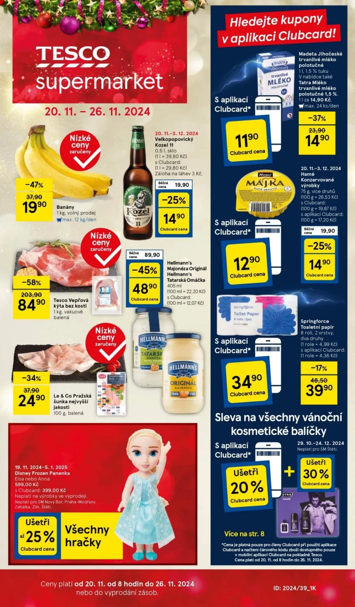 Tesco akciós újság Szupermarket 11.21–11.30