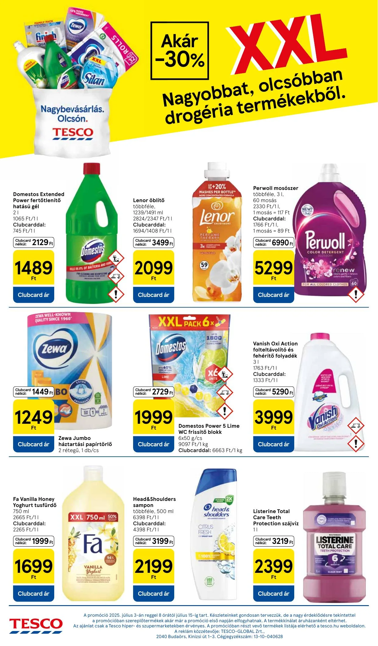 Tesco akciós újság Szupermarket 07.03–07.09 – 6. oldal