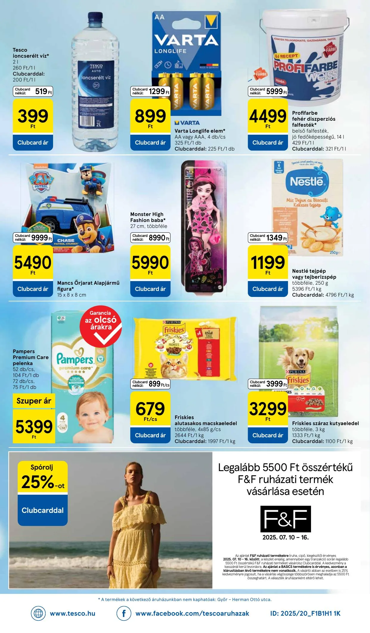 Tesco akciós újság Szupermarket 07.10–07.16 – 8. oldal