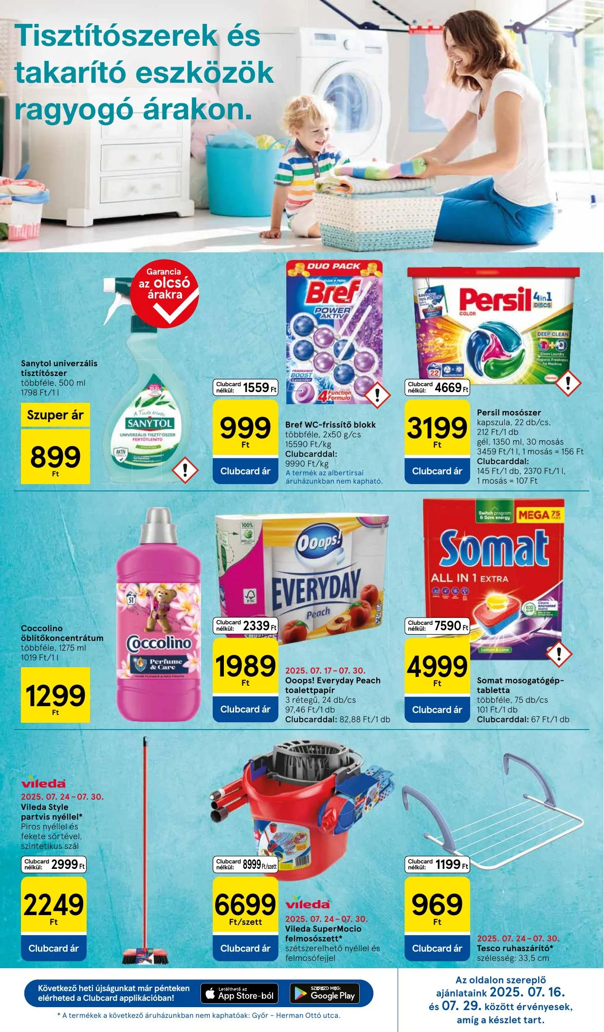 Tesco akciós újság Szupermarket 07.24–07.30 – 7. oldal