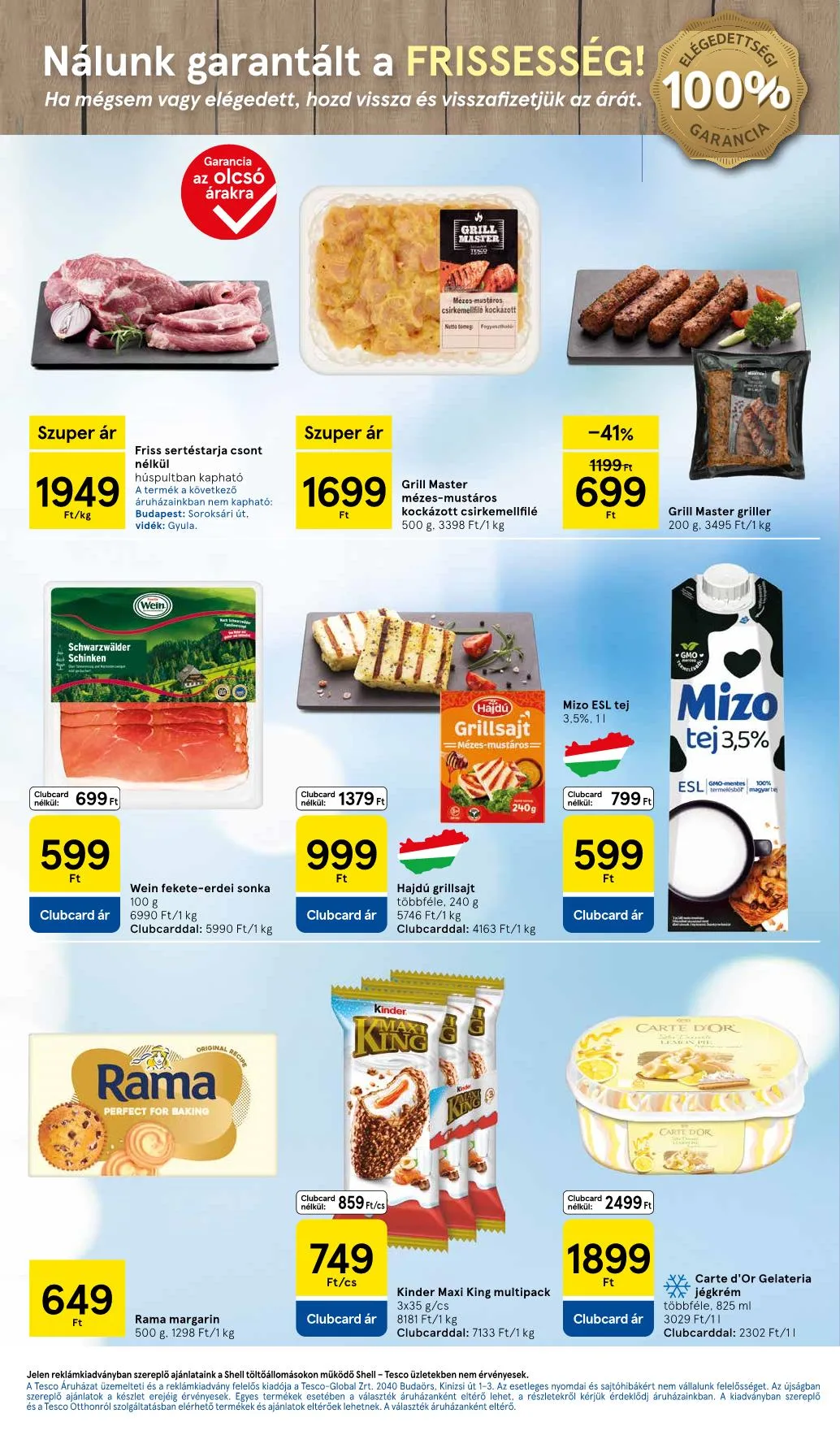 Tesco akciós újság Szupermarket 08.07–08.13 – 3. oldal