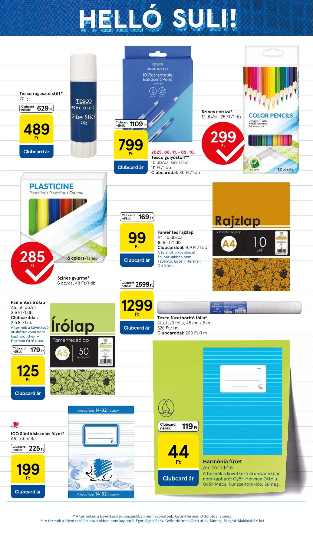 Tesco akciós újság Szupermarket 08.07–08.13 – 7. oldal