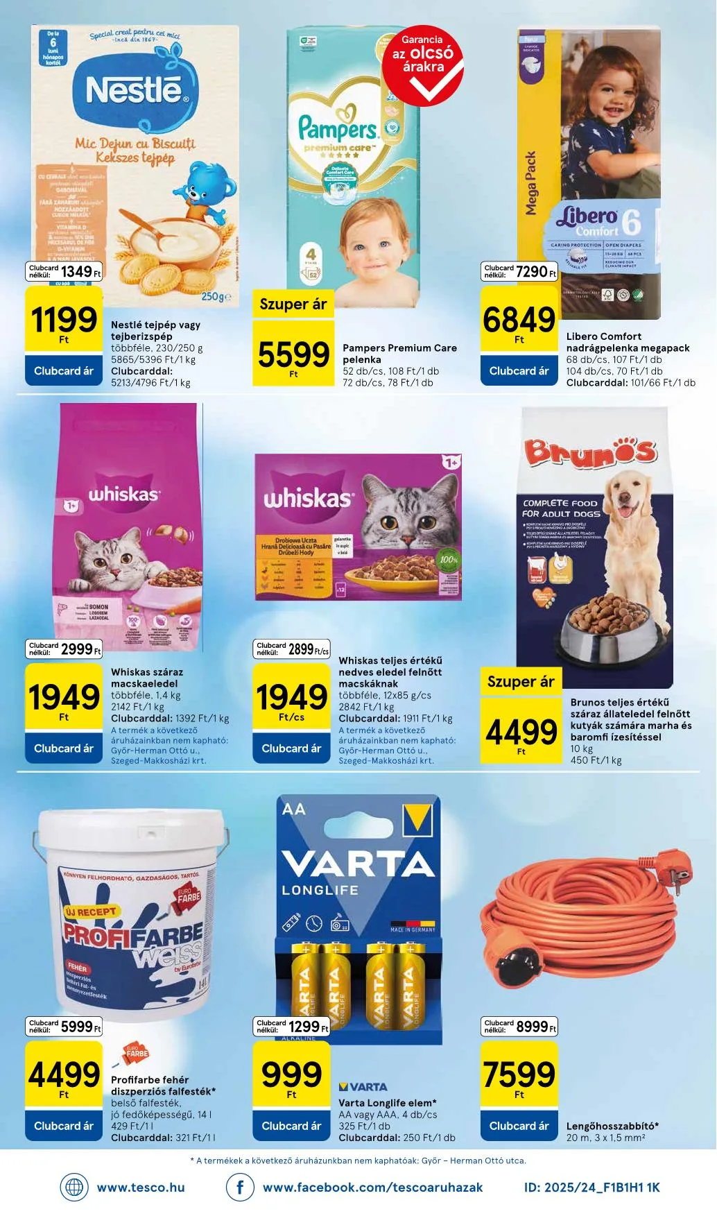 Tesco akciós újság Szupermarket 08.07–08.13 – 8. oldal