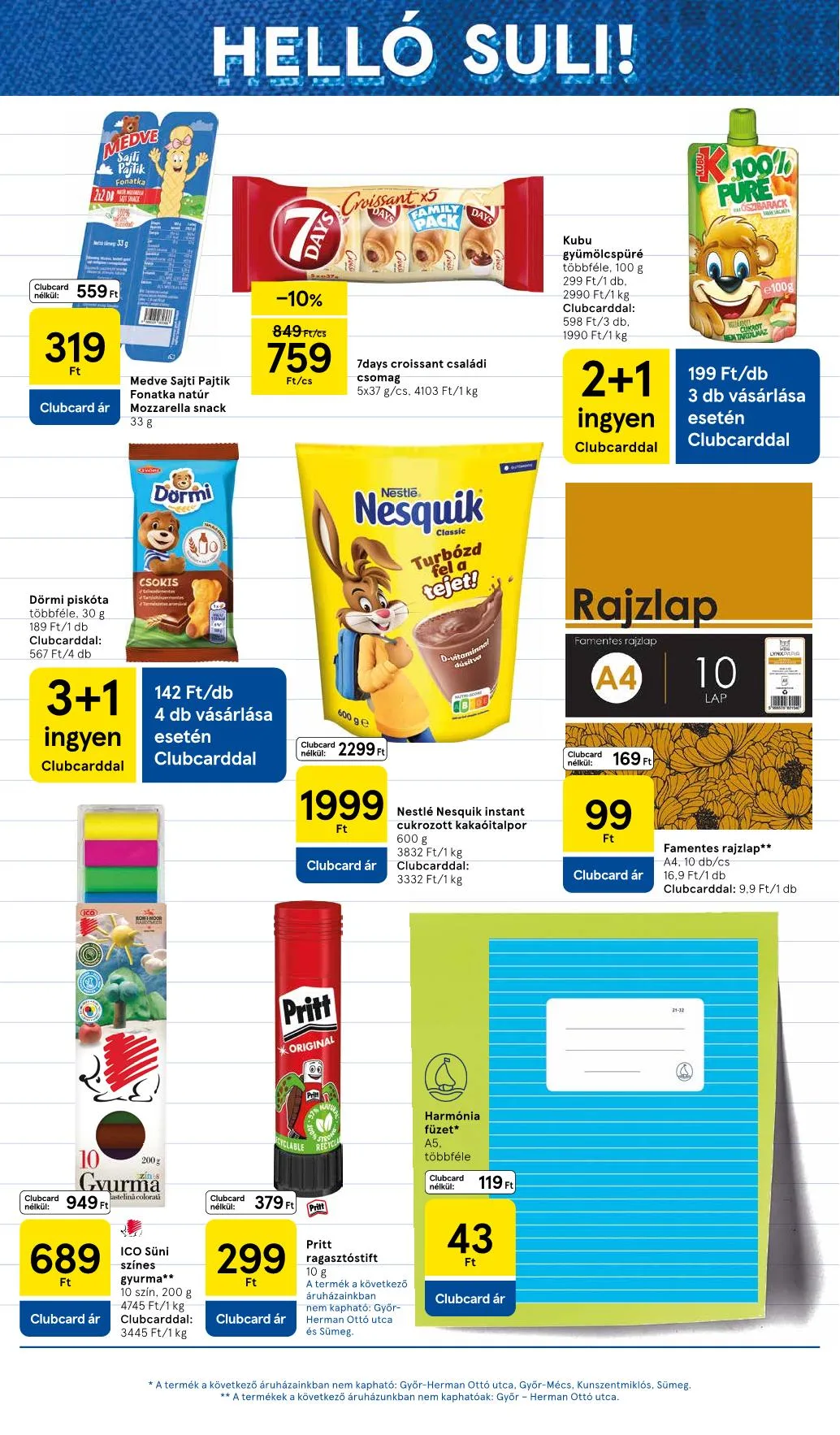Tesco akciós újság Szupermarket 08.14–08.19 – 5. oldal