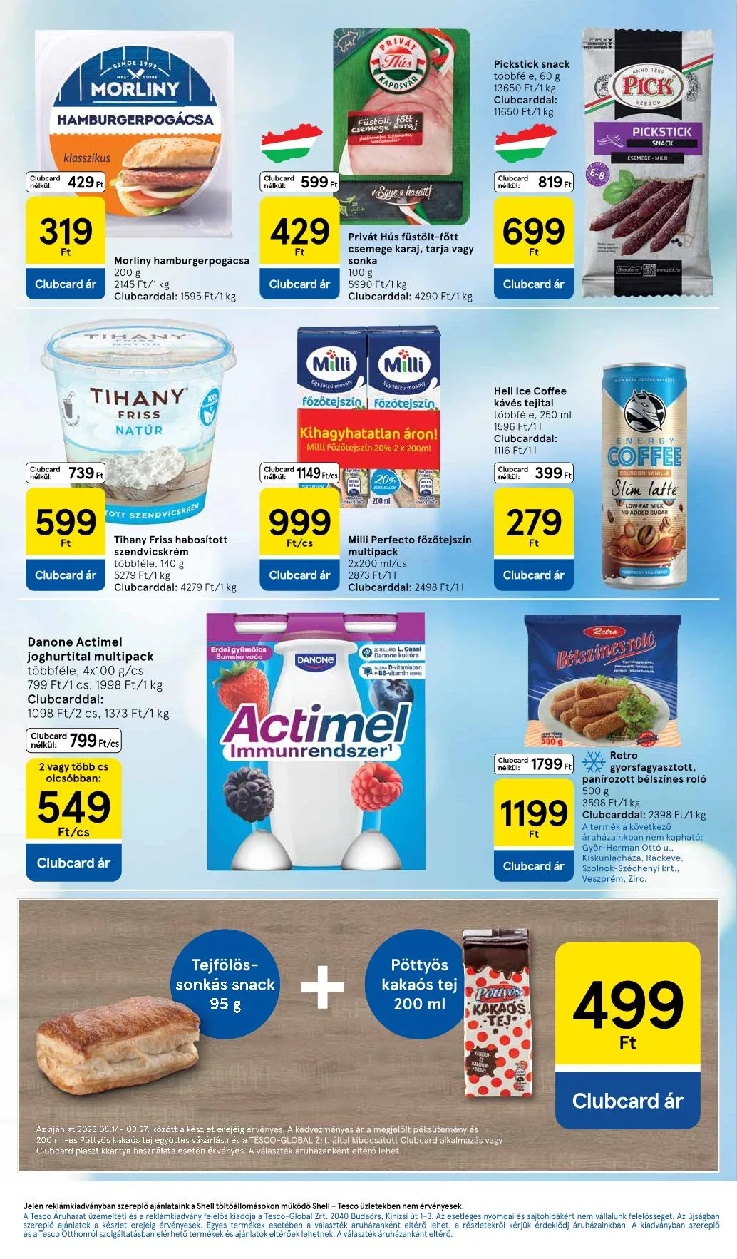 Tesco akciós újság Szupermarket 08.21–08.27 – 3. oldal