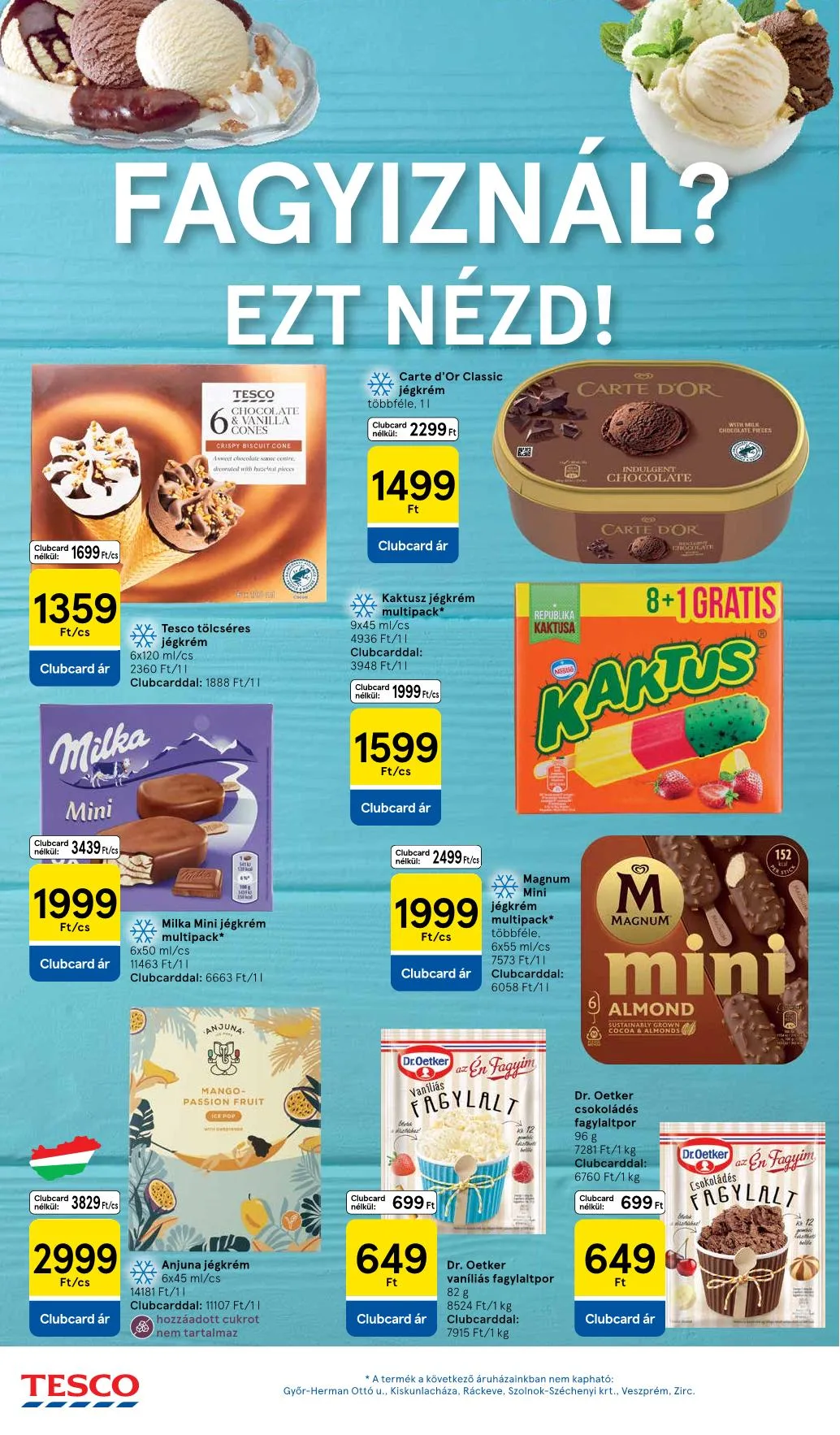 Tesco akciós újság Szupermarket 08.21–08.27 – 6. oldal