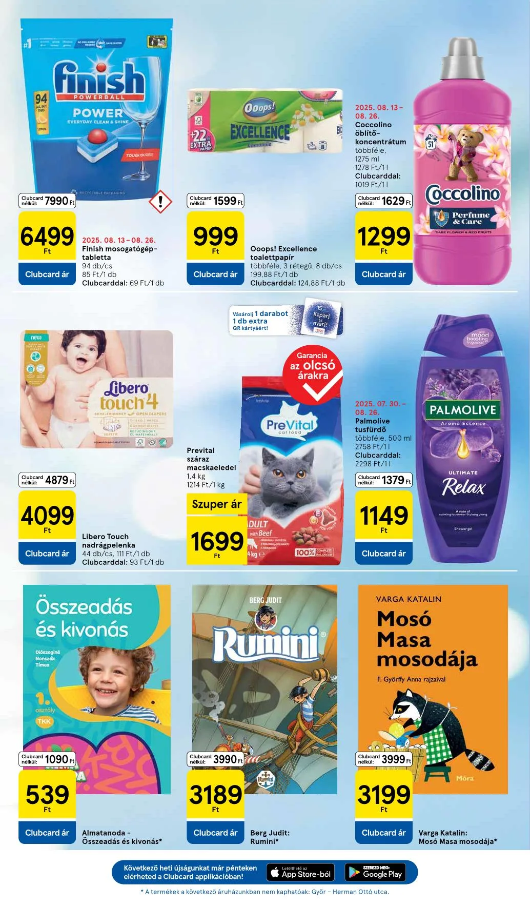 Tesco akciós újság Szupermarket 08.21–08.27 – 7. oldal