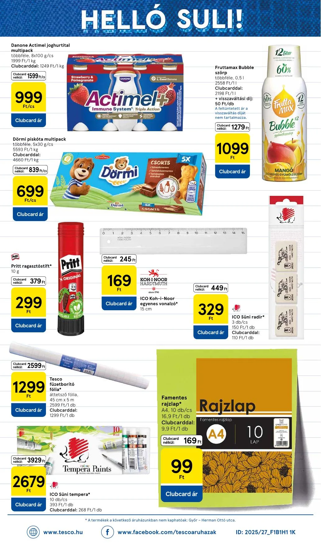 Tesco akciós újság Szupermarket 08.28–09.03 – 8. oldal