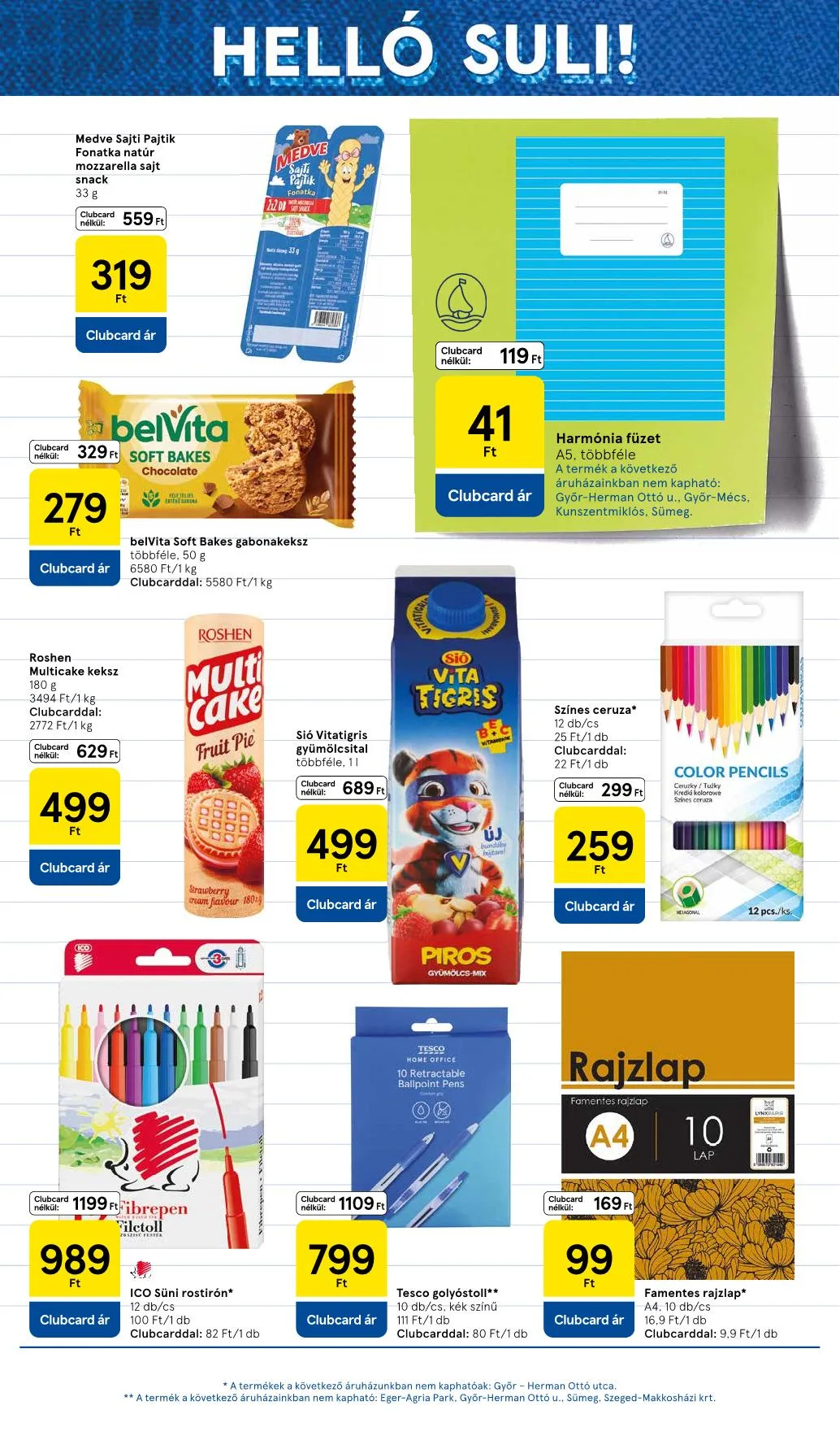 Tesco akciós újság Szupermarket 09.04–09.10 – 7. oldal