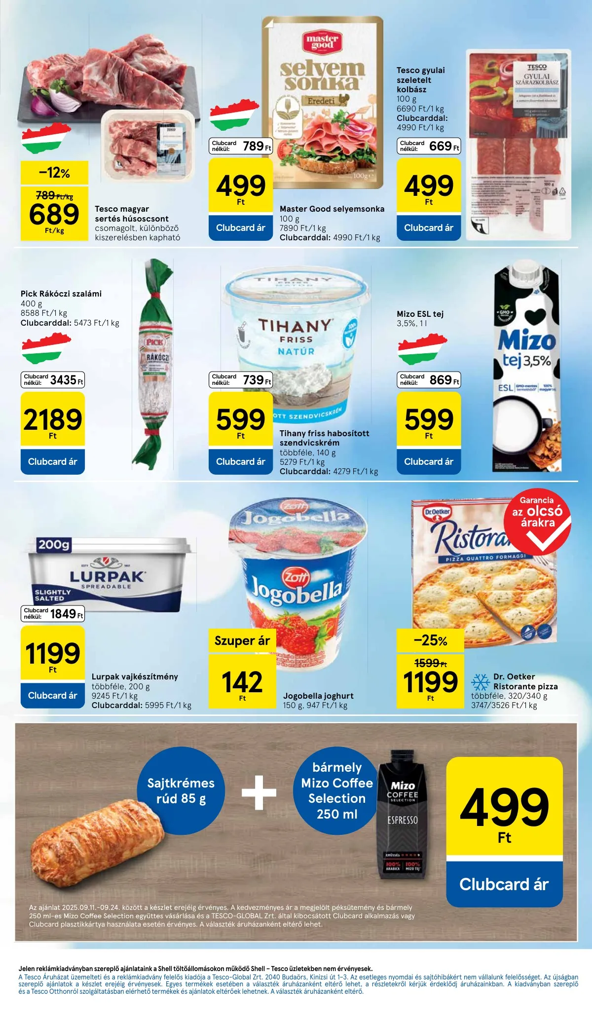 Tesco akciós újság Szupermarket 09.18–09.24 – 3. oldal