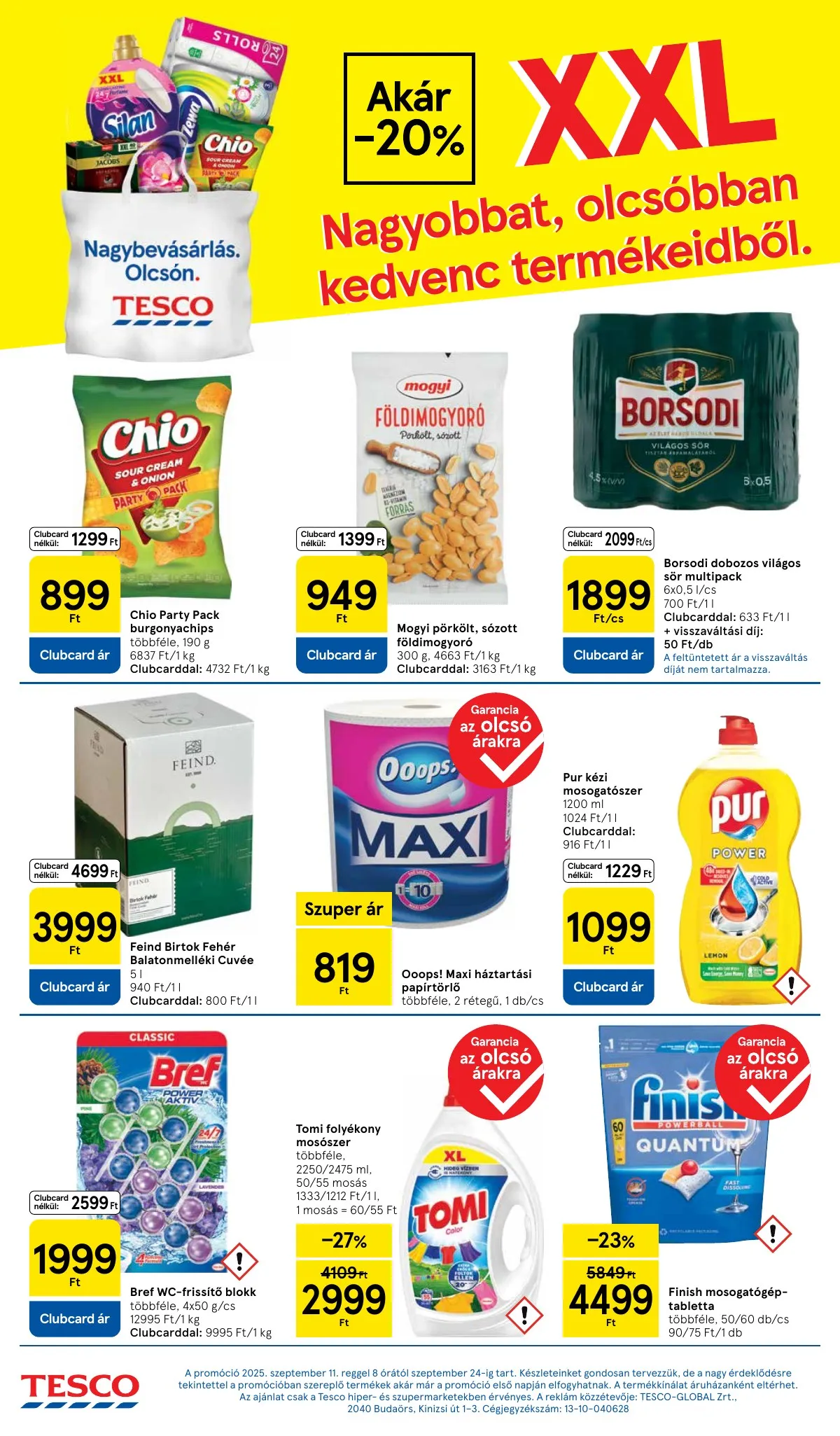 Tesco akciós újság Szupermarket 09.18–09.24 – 4. oldal