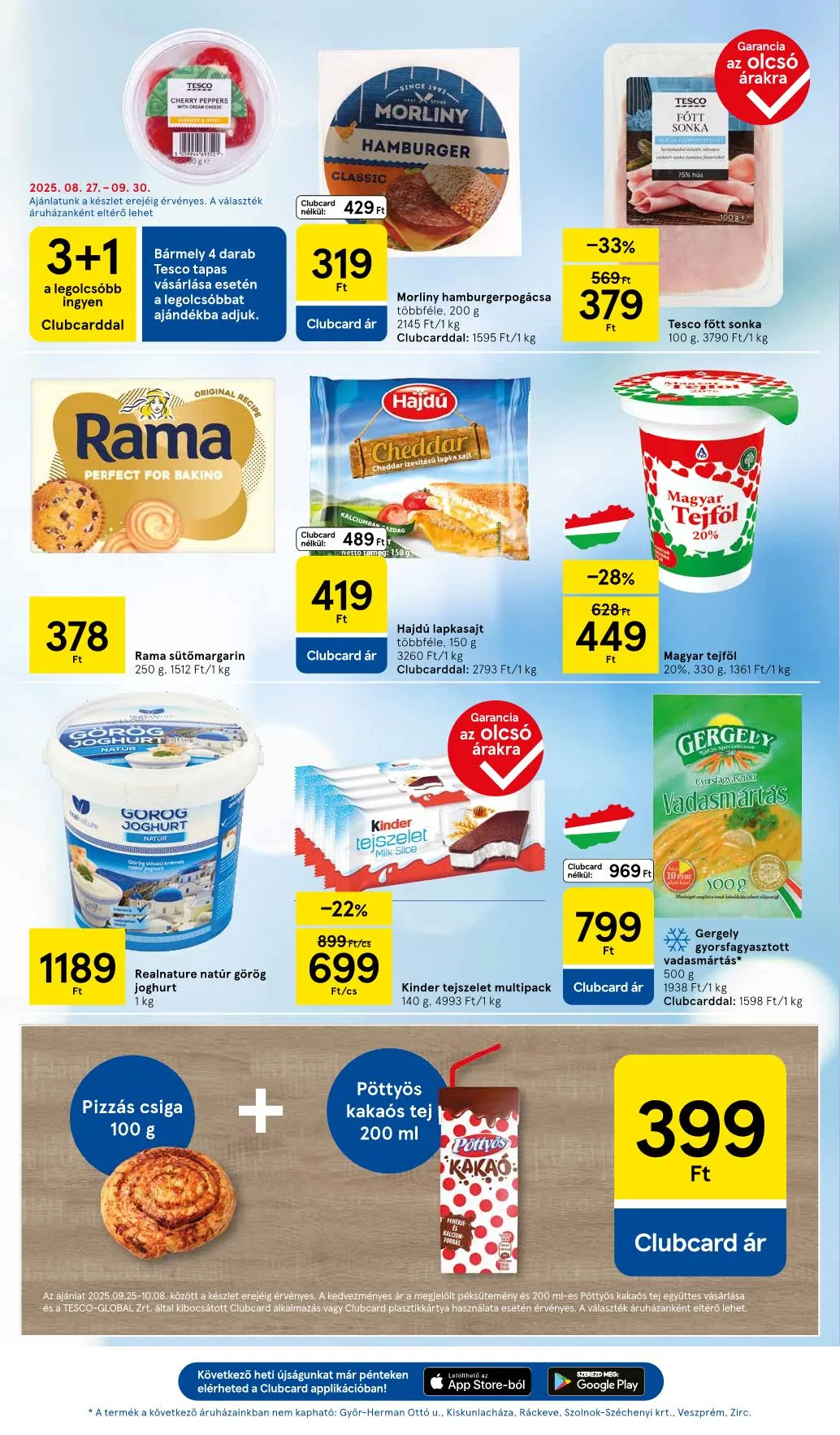 Tesco akciós újság Szupermarket 09.25–10.01 – 3. oldal